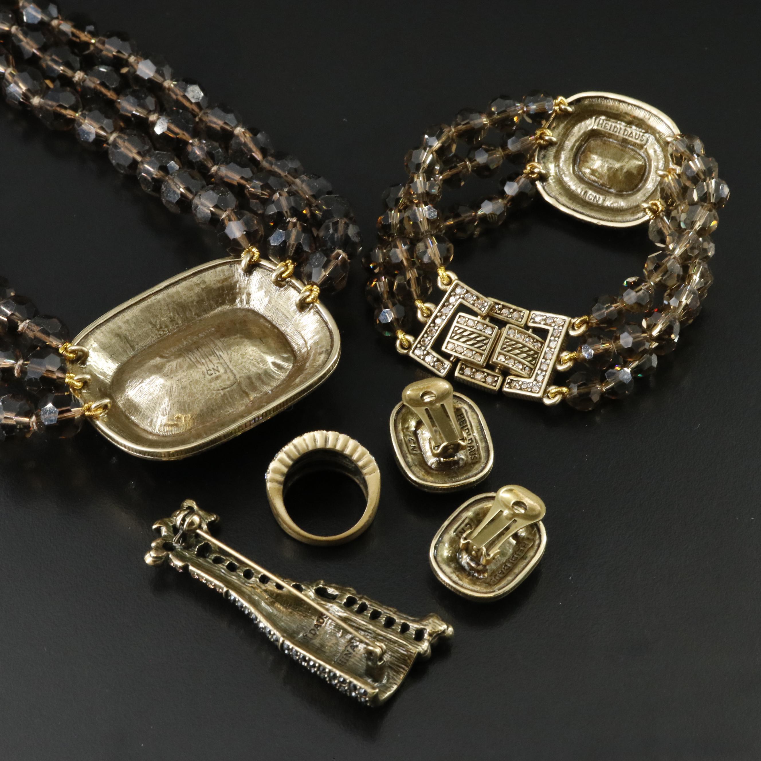 Heidi Daus Jewelry Collection Including Crystals