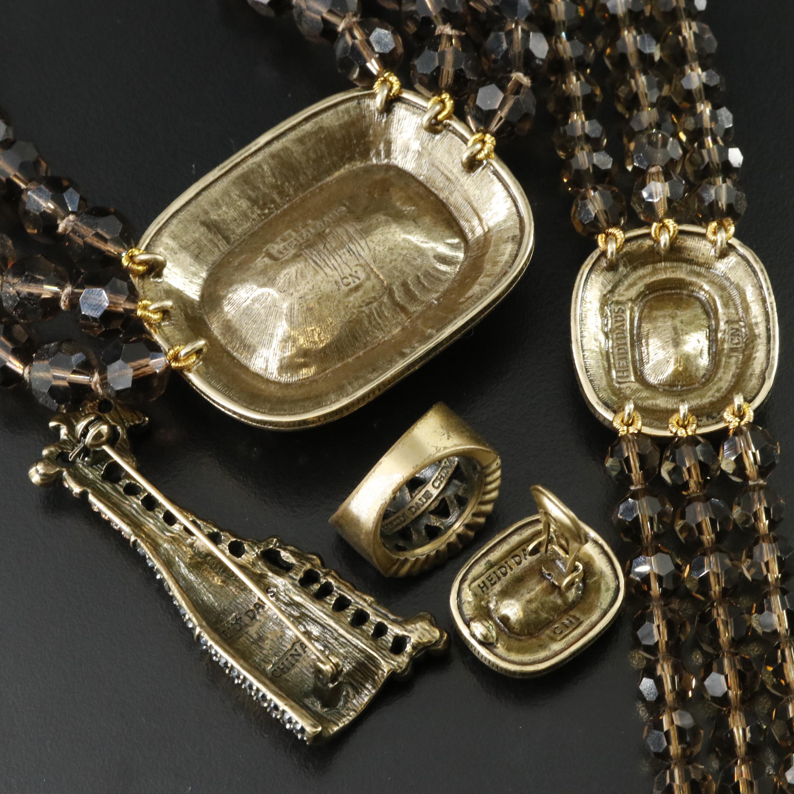 Heidi Daus Jewelry Collection Including Crystals