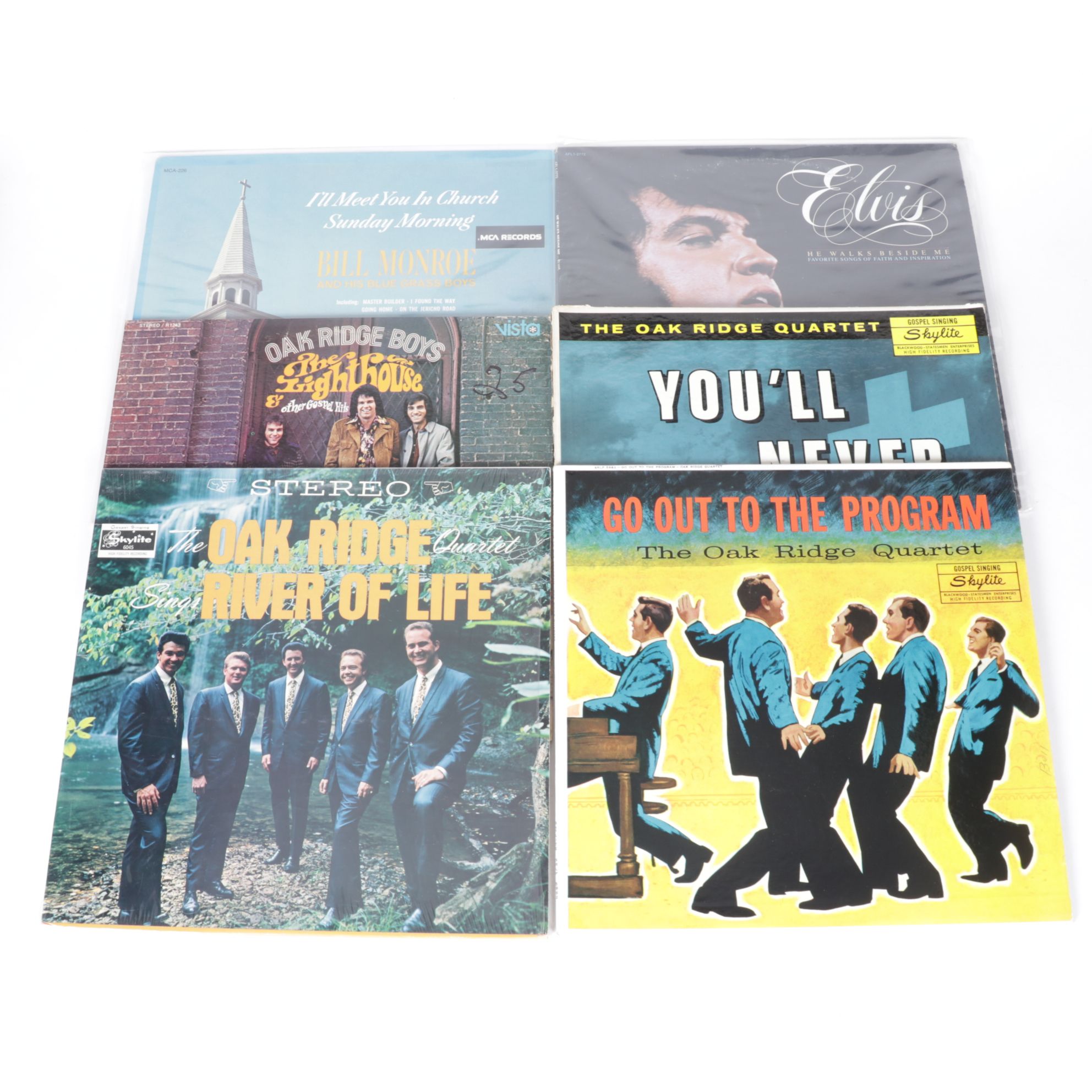 Mahalia Jackson, Aretha Franklin & Other Gospel Vinyl Record Albums