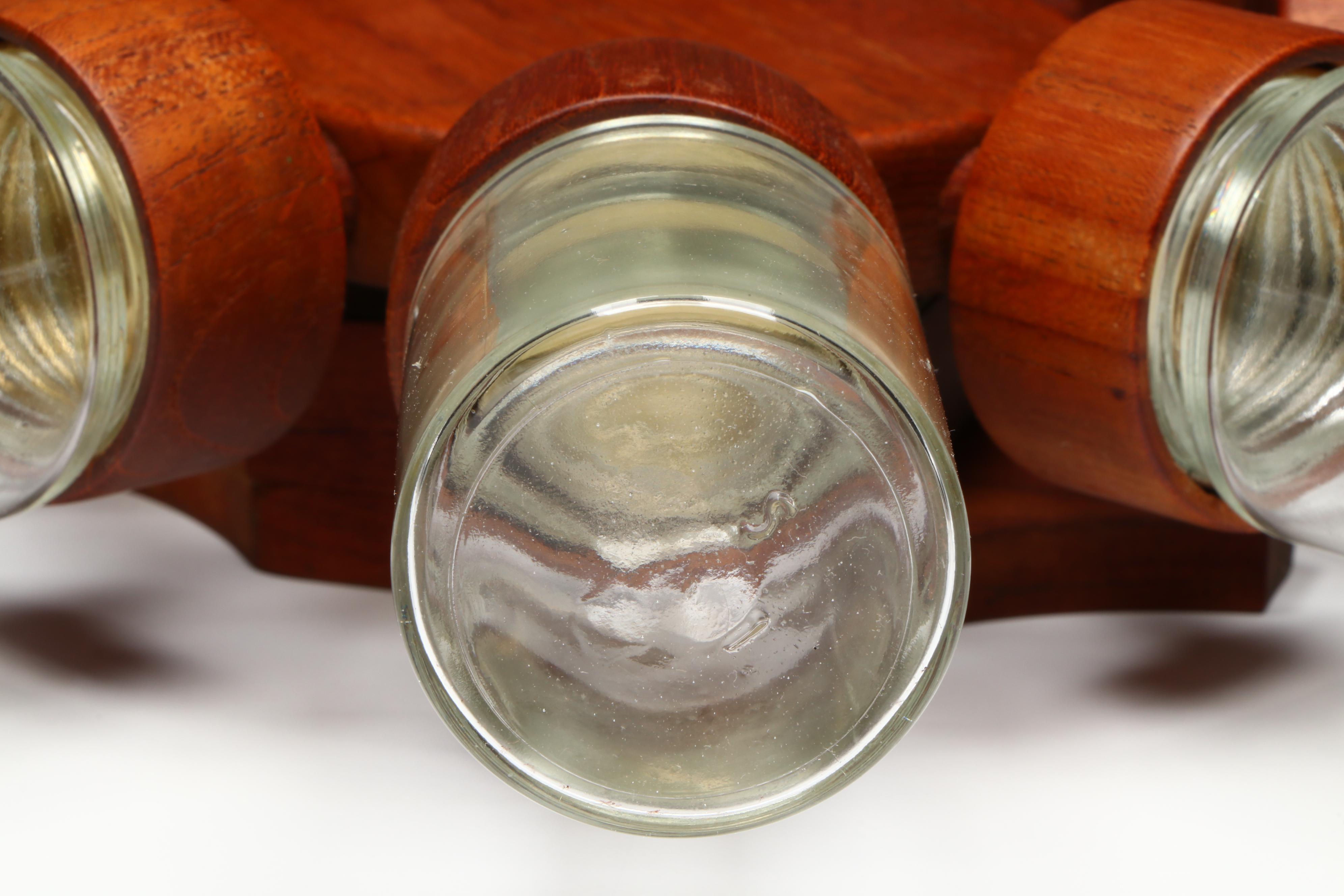 Digsmed Danish Modern Wall Spice Rack, Mid to Late 20th Century