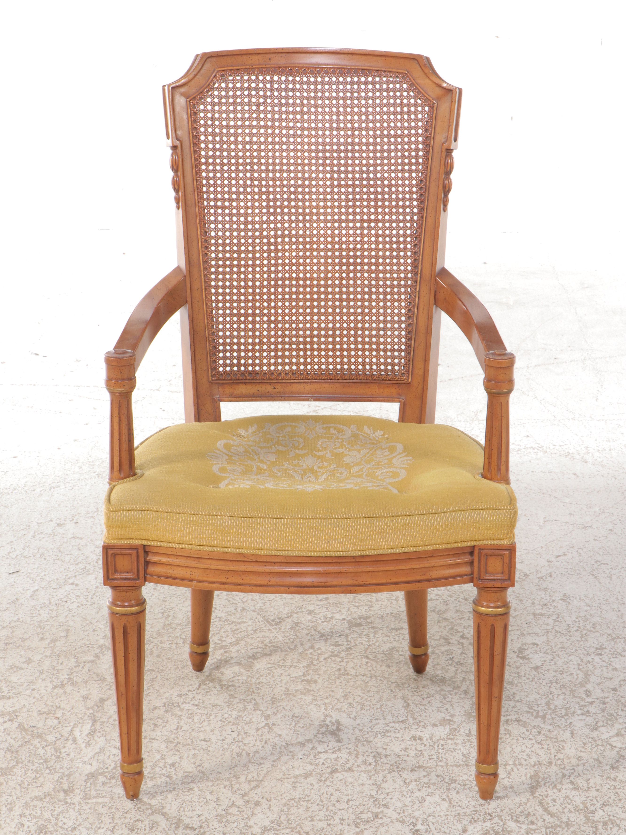 Henredon Louis XVI Style Seven Piece Dining Set