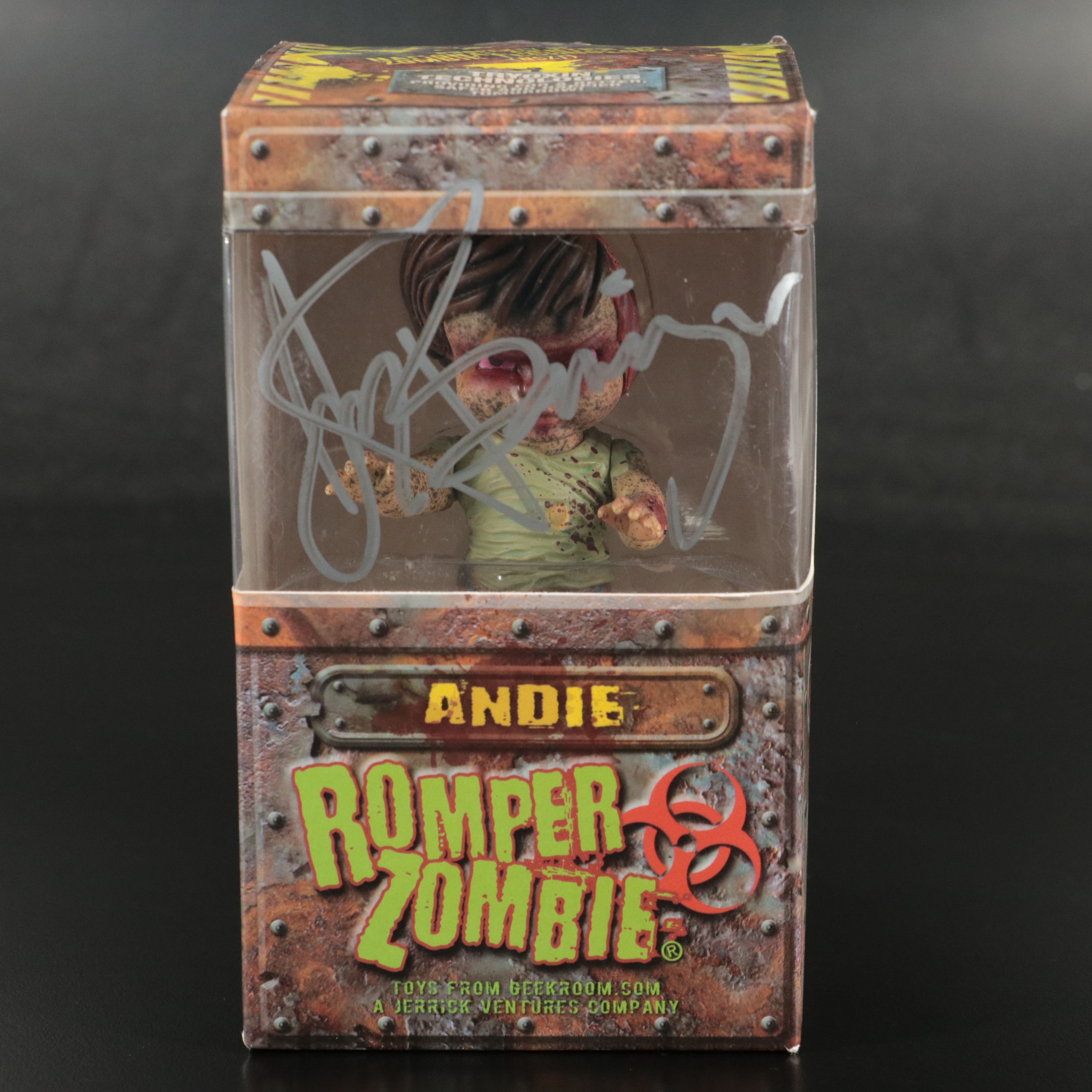 Luke Vaan-Horne Signed "Romper Zombie" Action Figuire with More