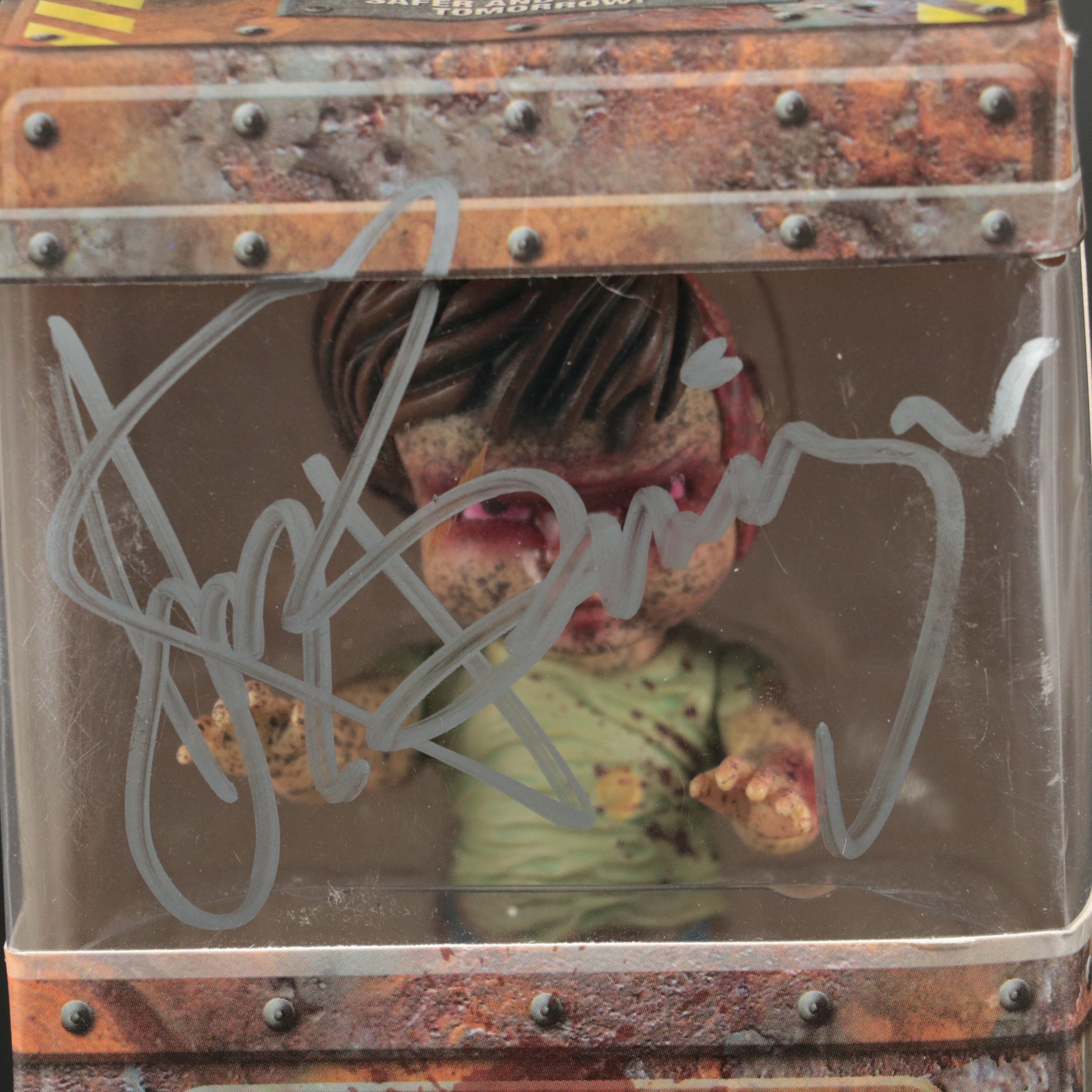Luke Vaan-Horne Signed "Romper Zombie" Action Figuire with More