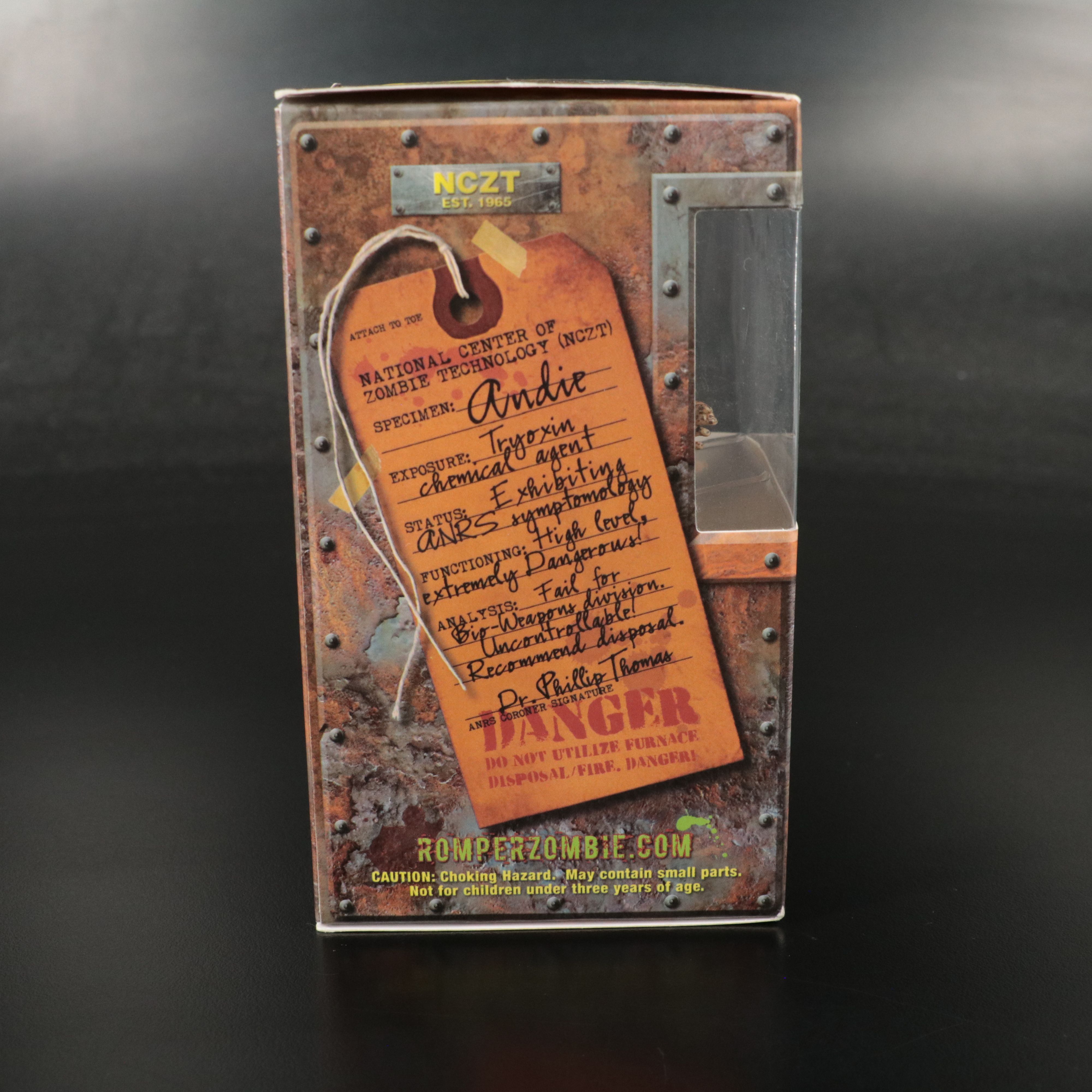 Luke Vaan-Horne Signed "Romper Zombie" Action Figuire with More