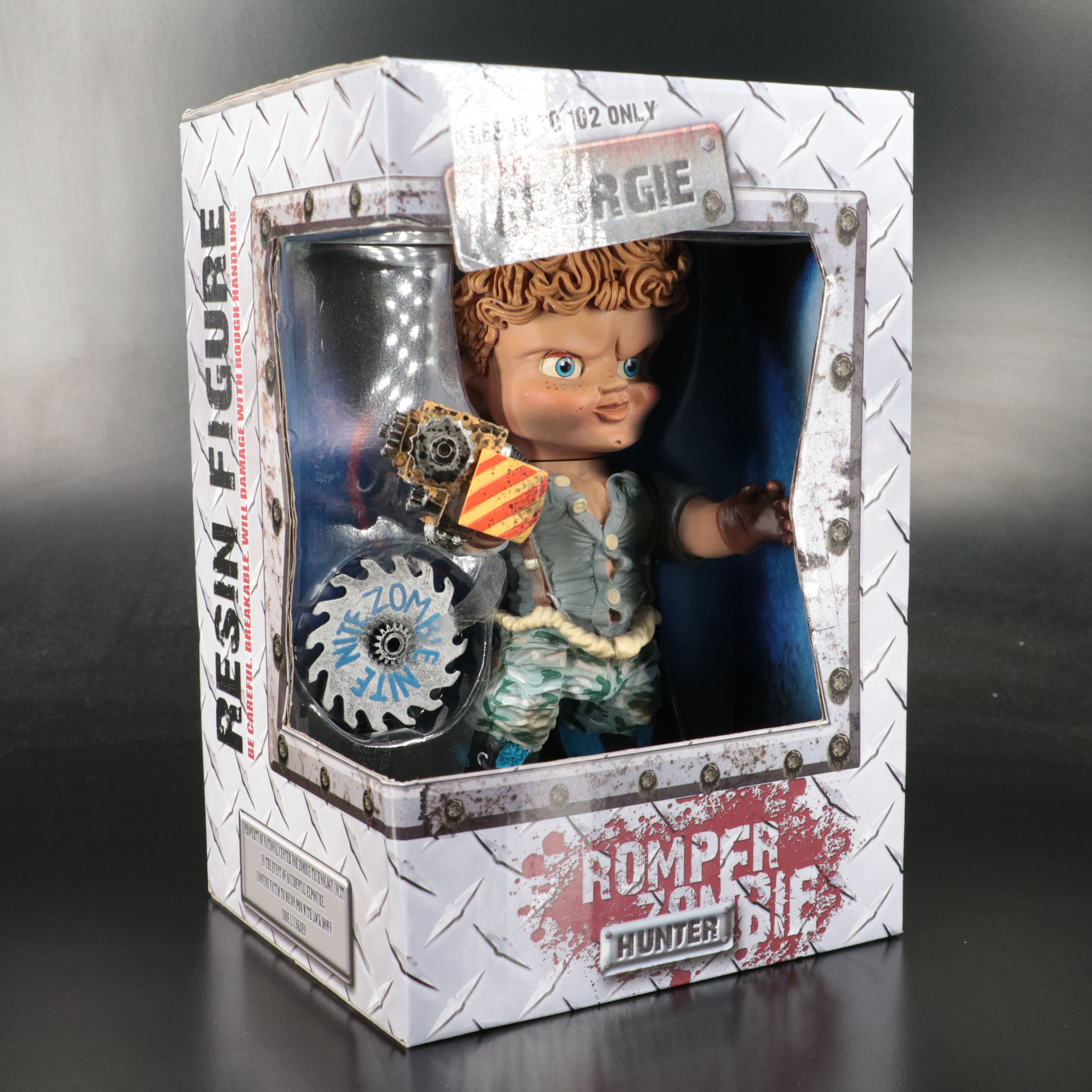 Luke Vaan-Horne Signed "Romper Zombie" Action Figuire with More