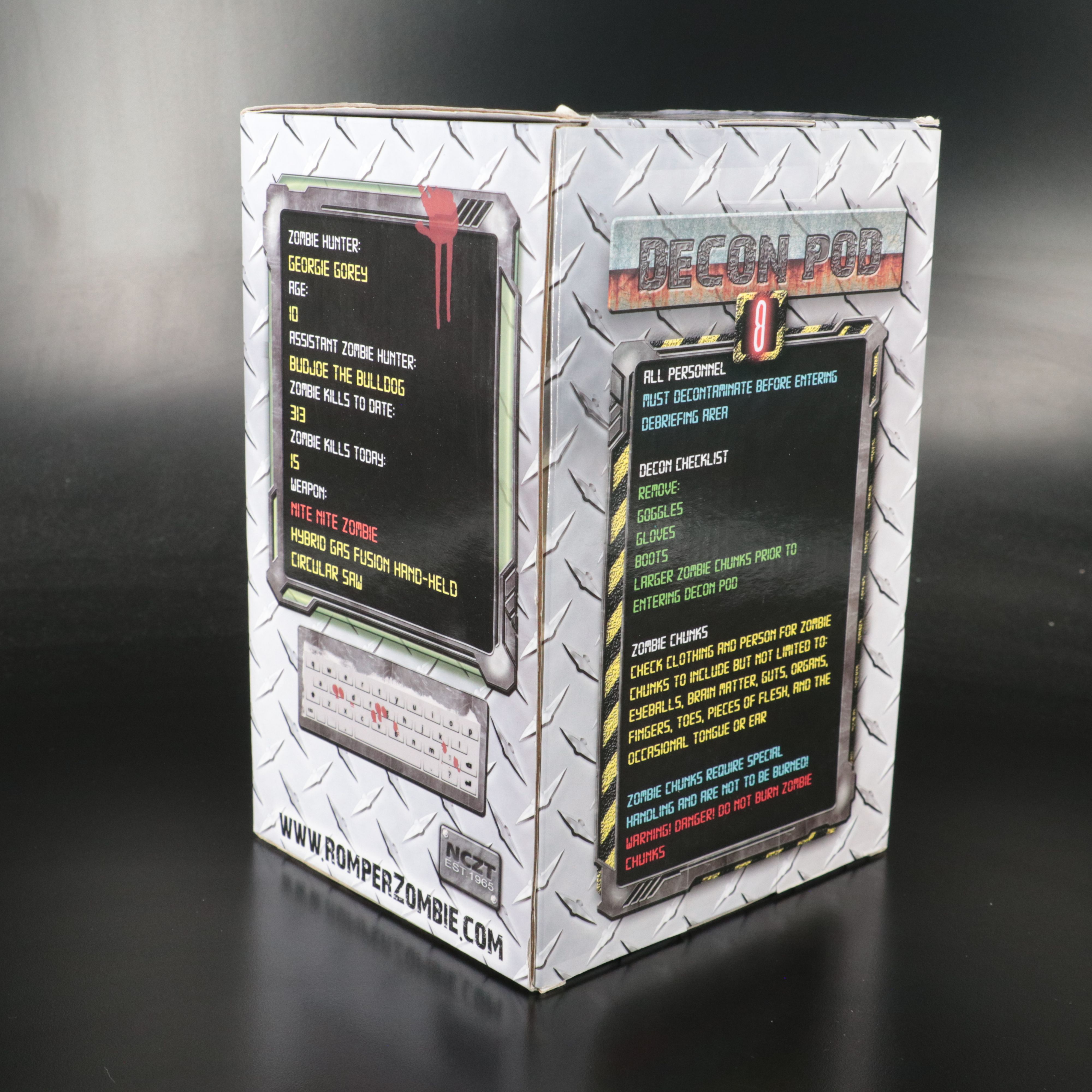 Luke Vaan-Horne Signed "Romper Zombie" Action Figuire with More