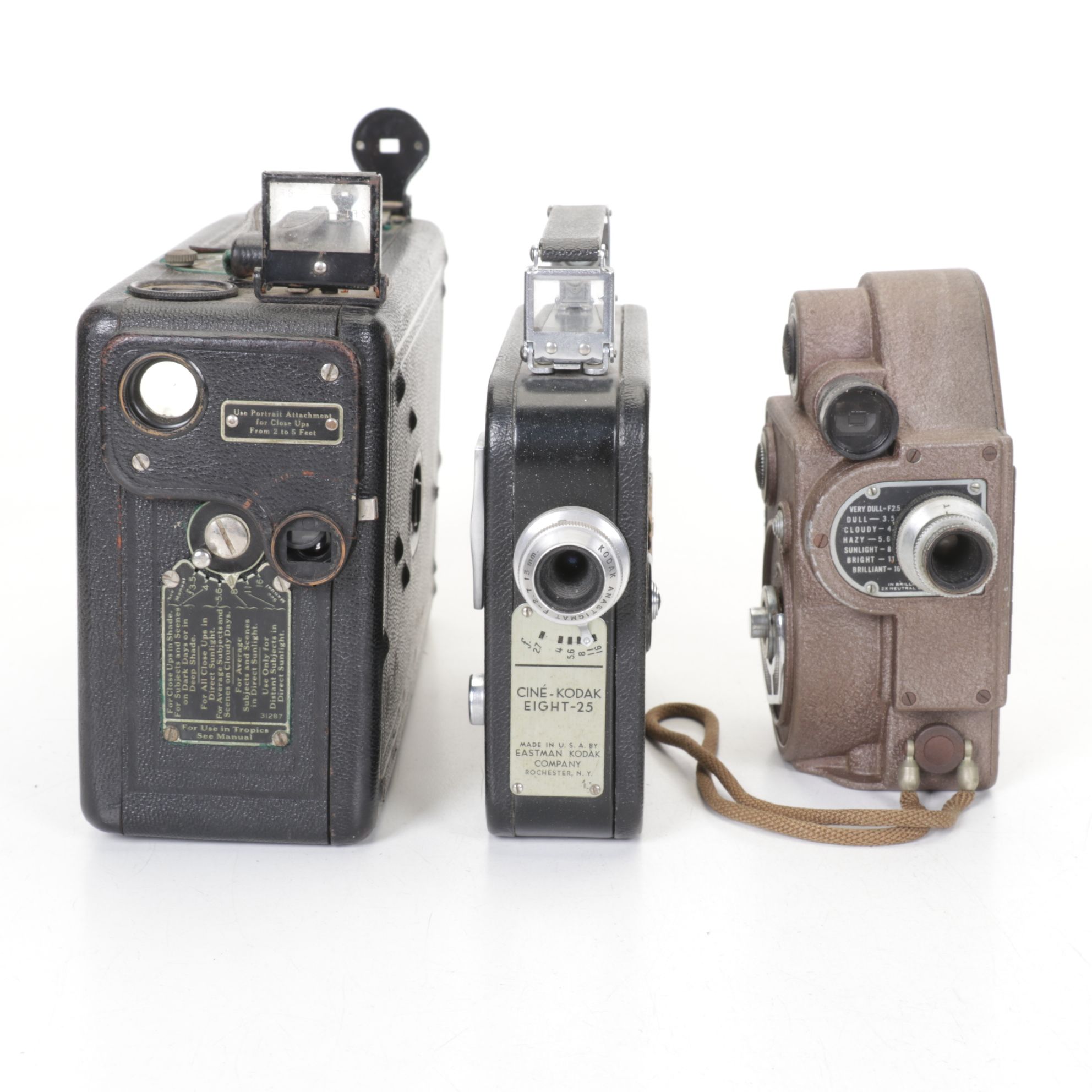 8mm Video Film Cameras by Revere, Kodak & More, Mid-20th Century