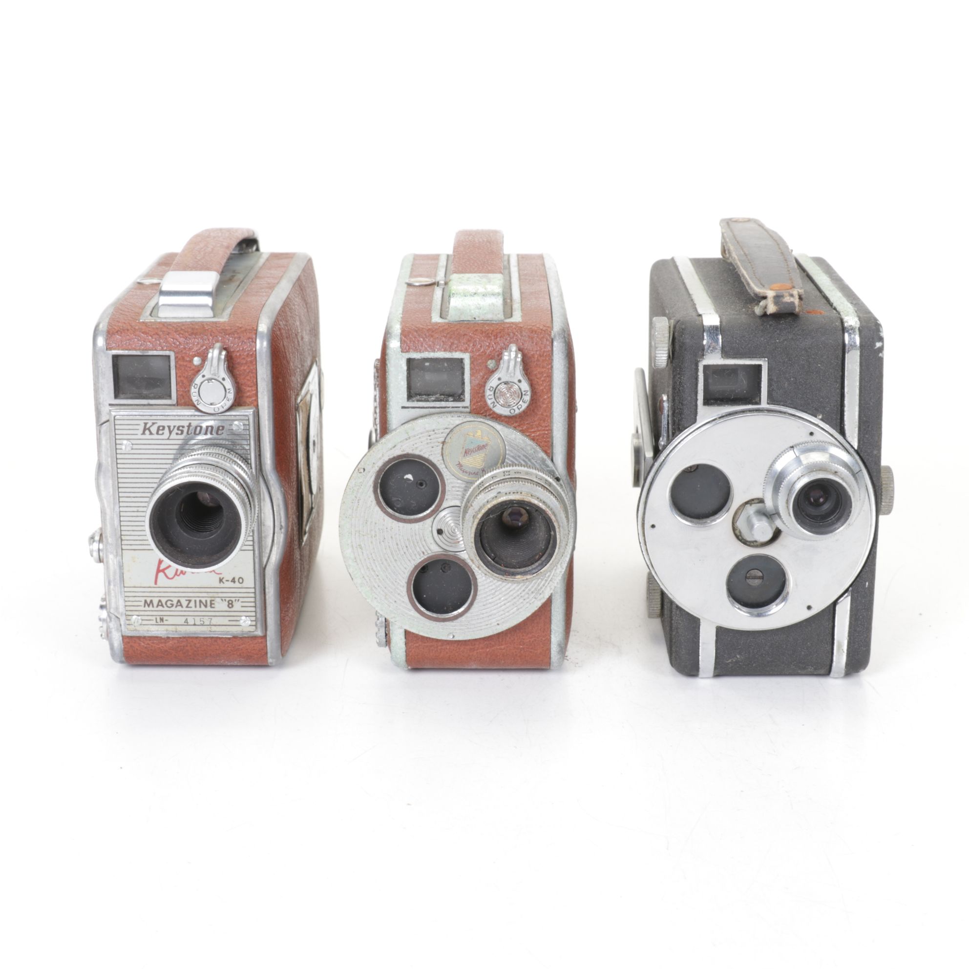 8mm Video Film Cameras by Revere, Kodak & More, Mid-20th Century