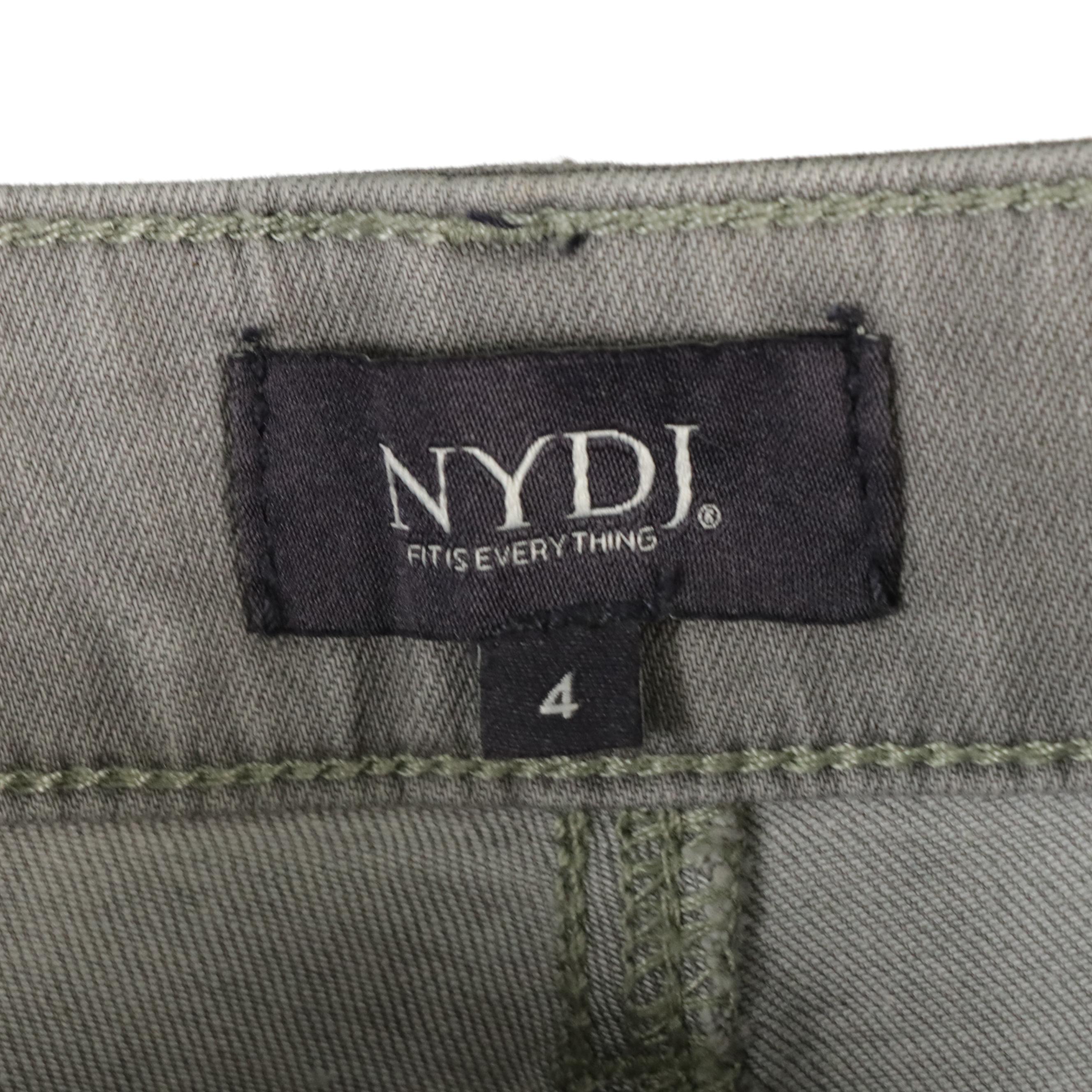 J.Crew Beige Cotton Blazer, NYDJ Marilyn Straight-Leg & Lafayette 148 Pants