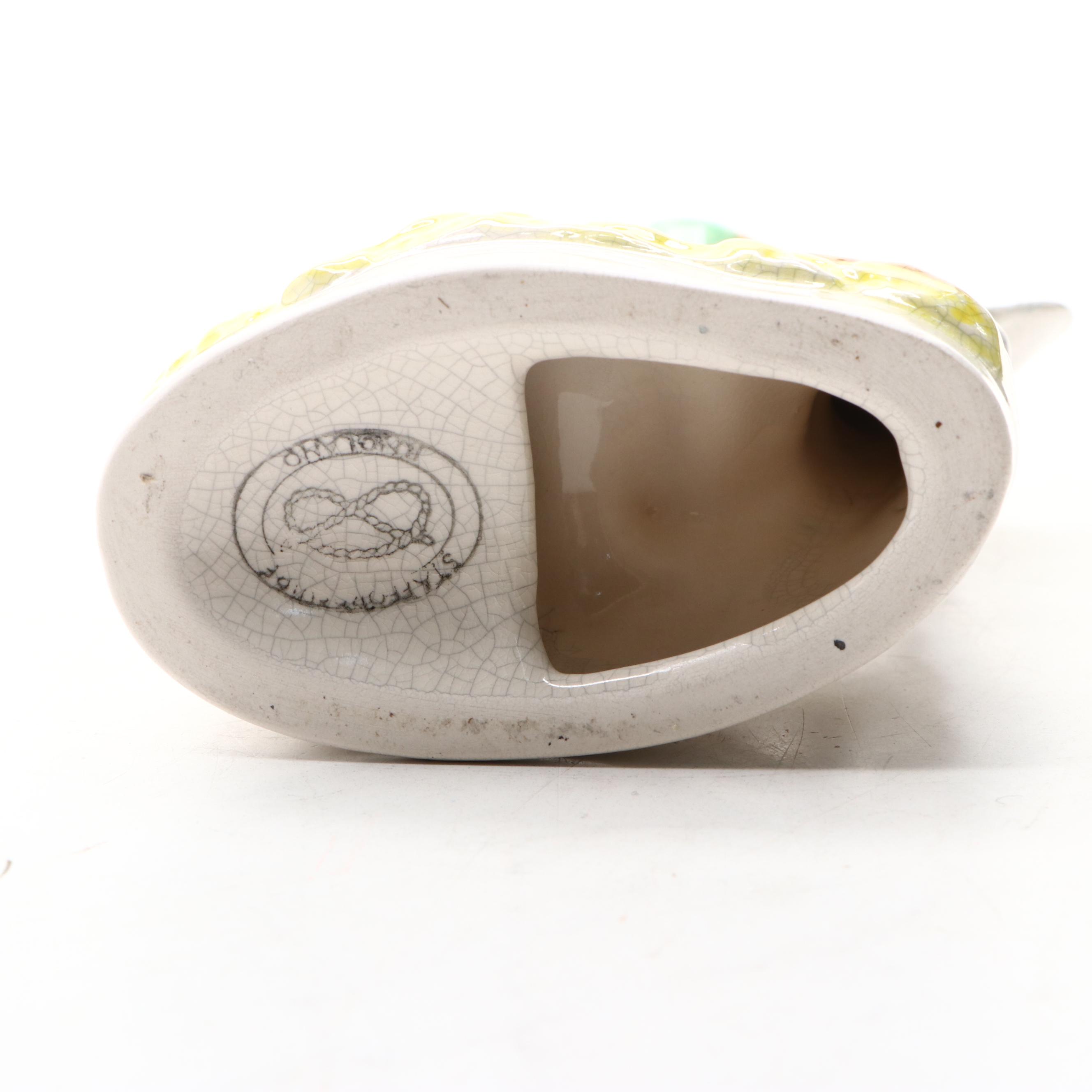 Staffordshire Style Falconer Figurine, Mid to Late 20th Century