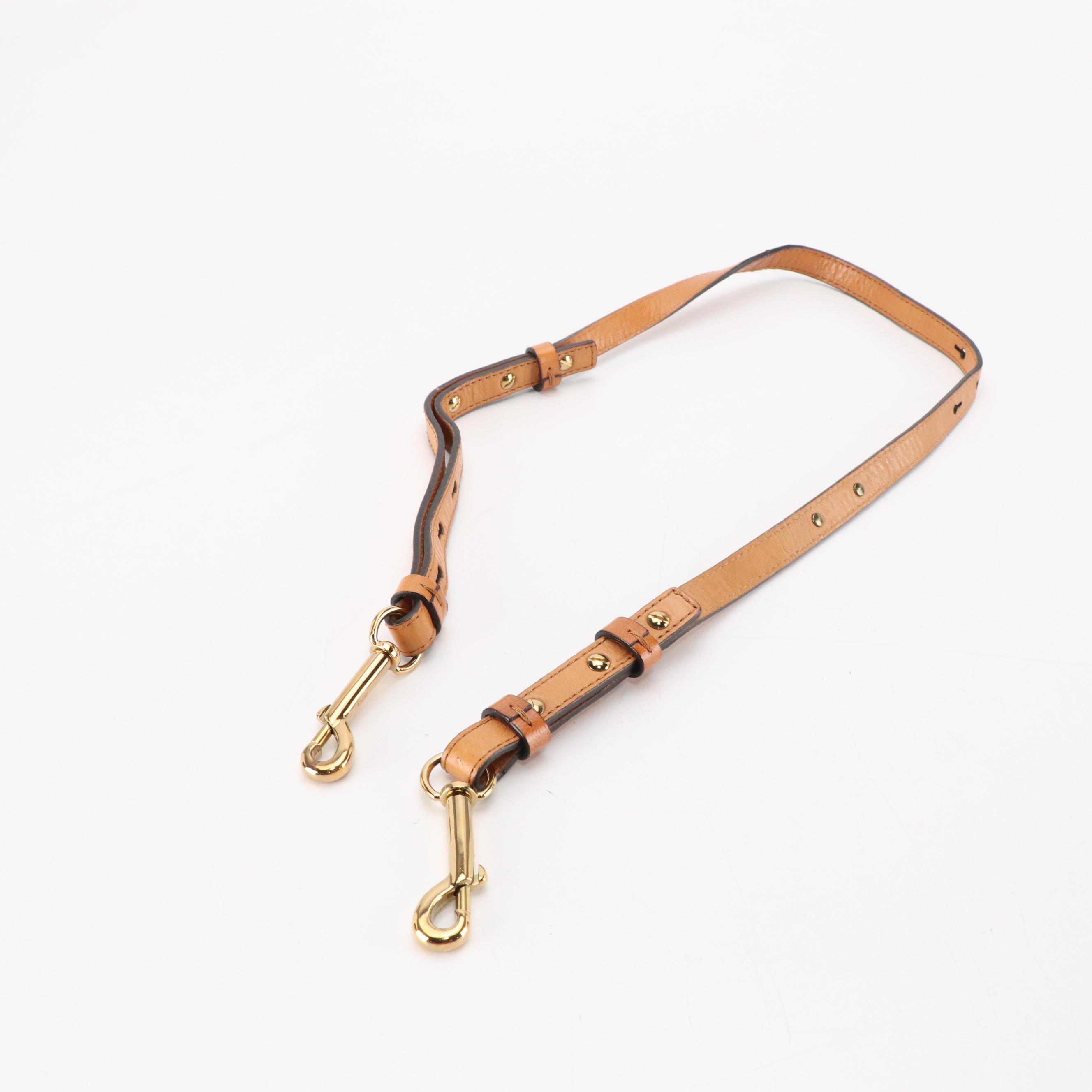 Chloé Mini Ethel Two-Way Bag in Caramel Brown Distressed Leather