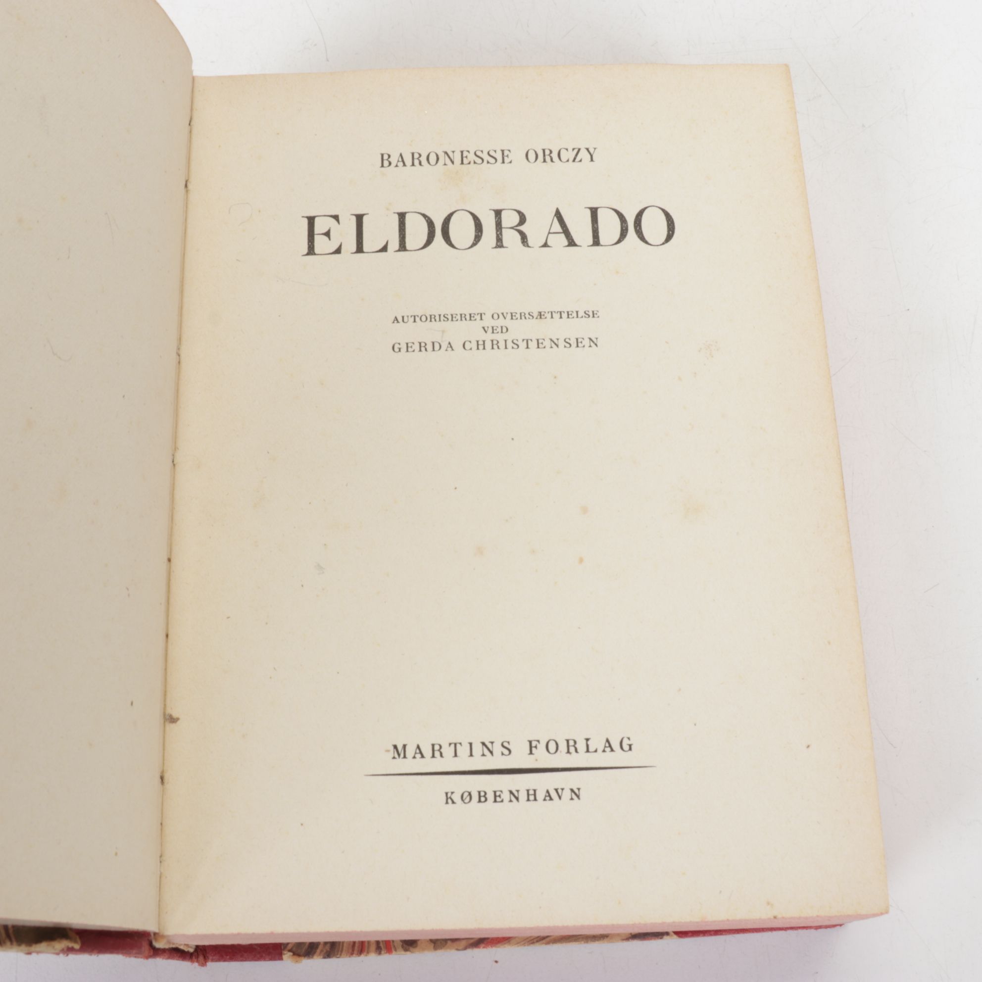 Eignt Danish Language Leather Bound Books