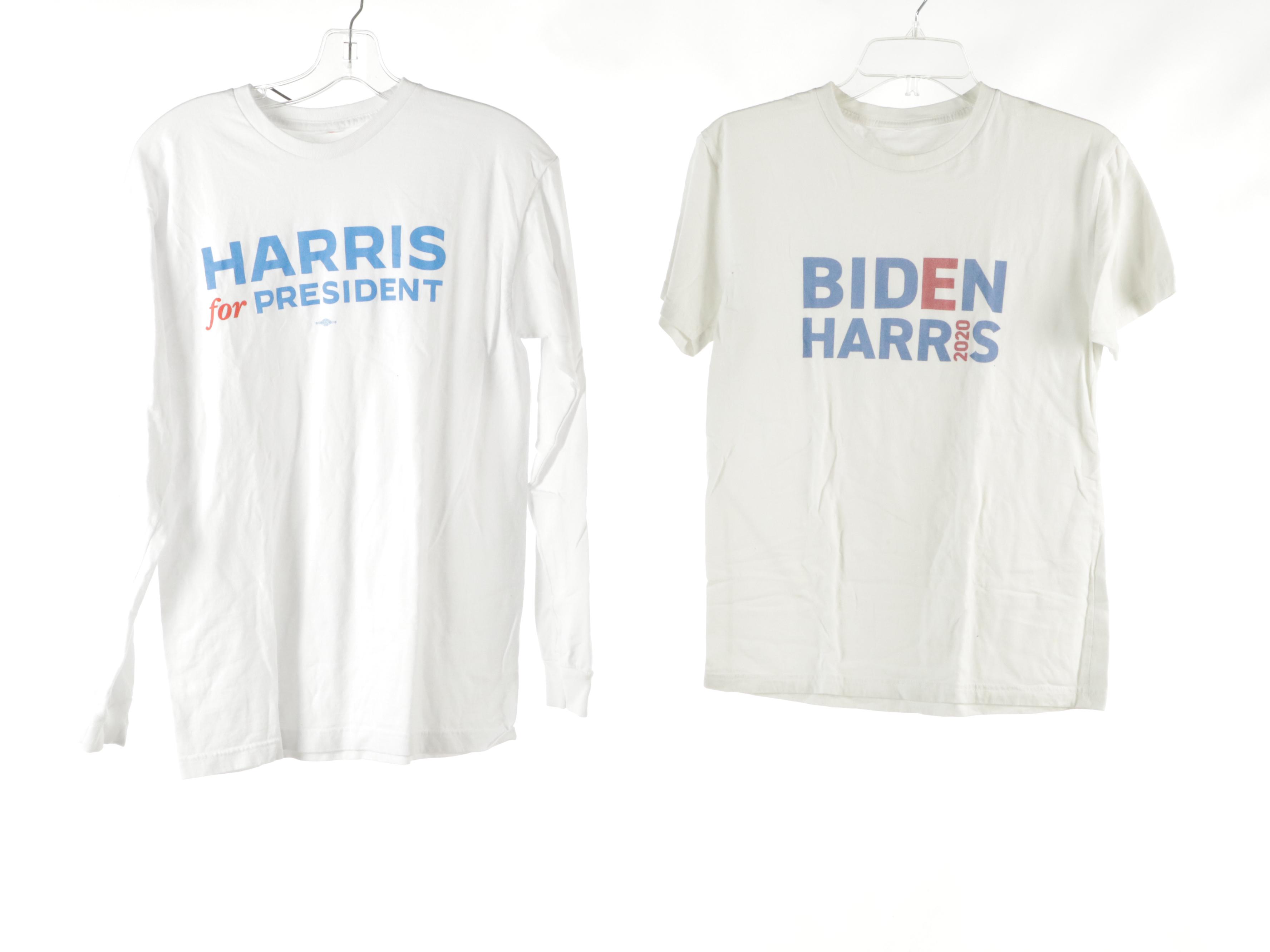 Graphic T-Shirts Including Kamala Harris, Harris/Biden and More