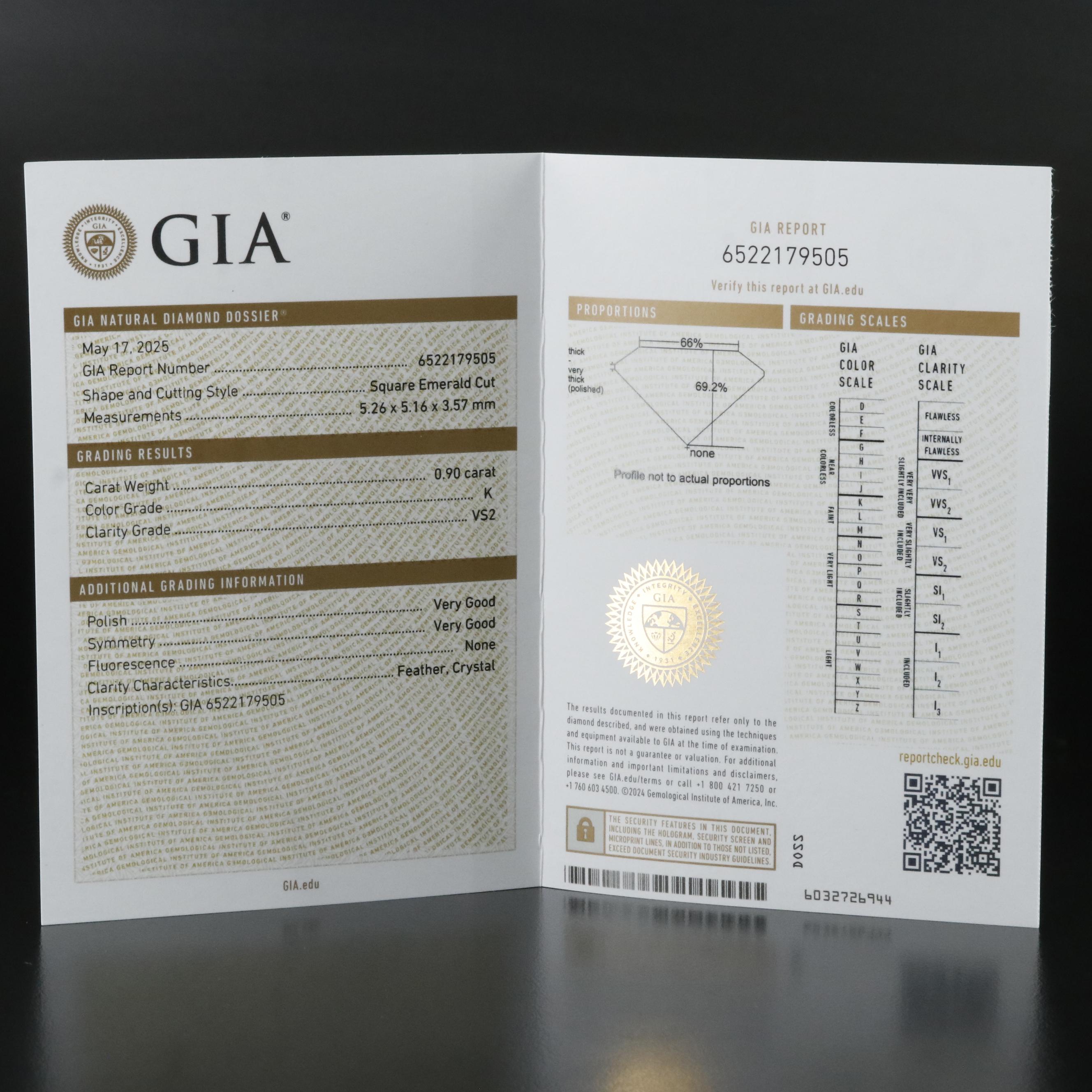 18K 1.80 CTW Diamond Stud Earrings with GIA Reports