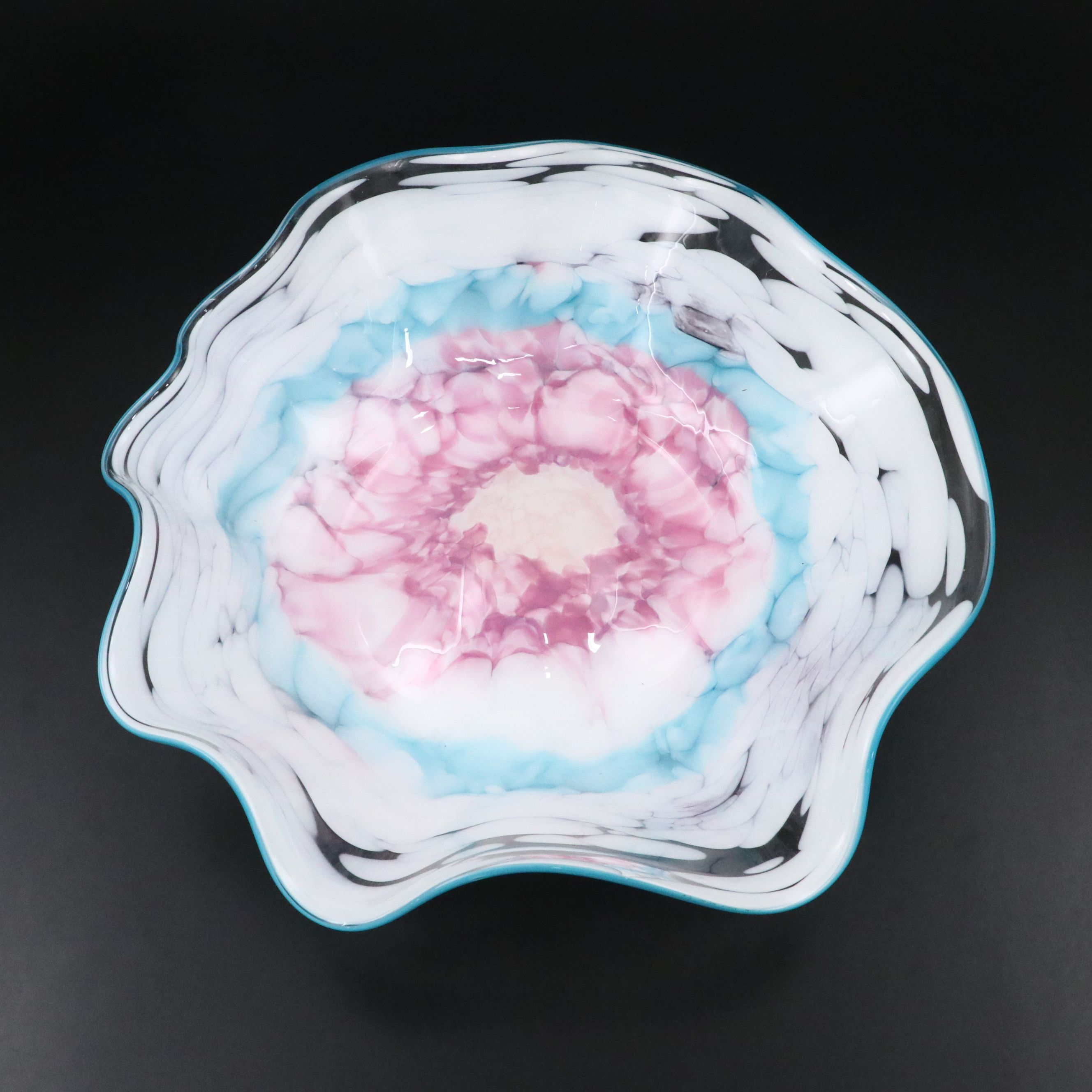 Signed Art Glass Bowl