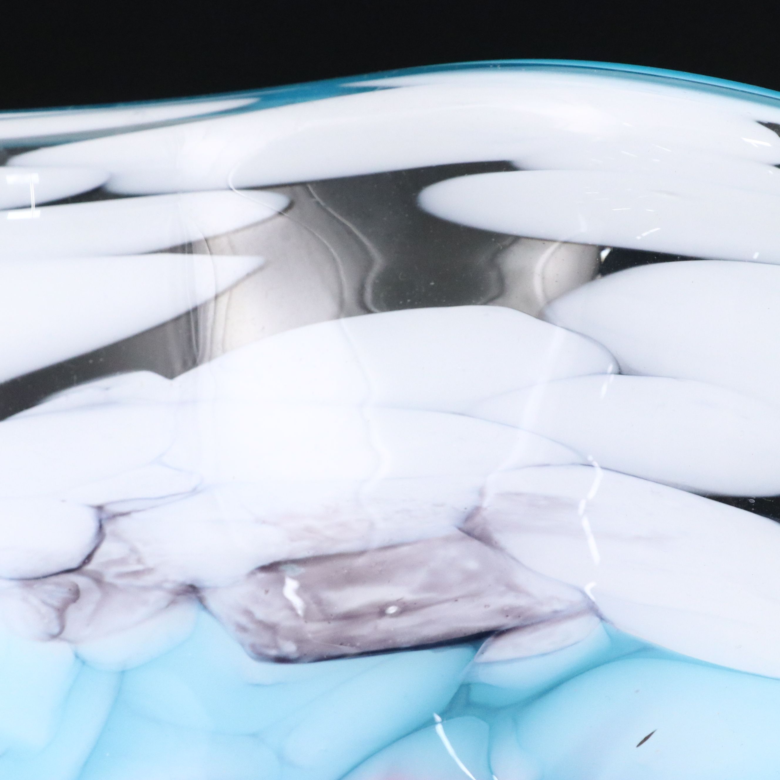 Signed Art Glass Bowl