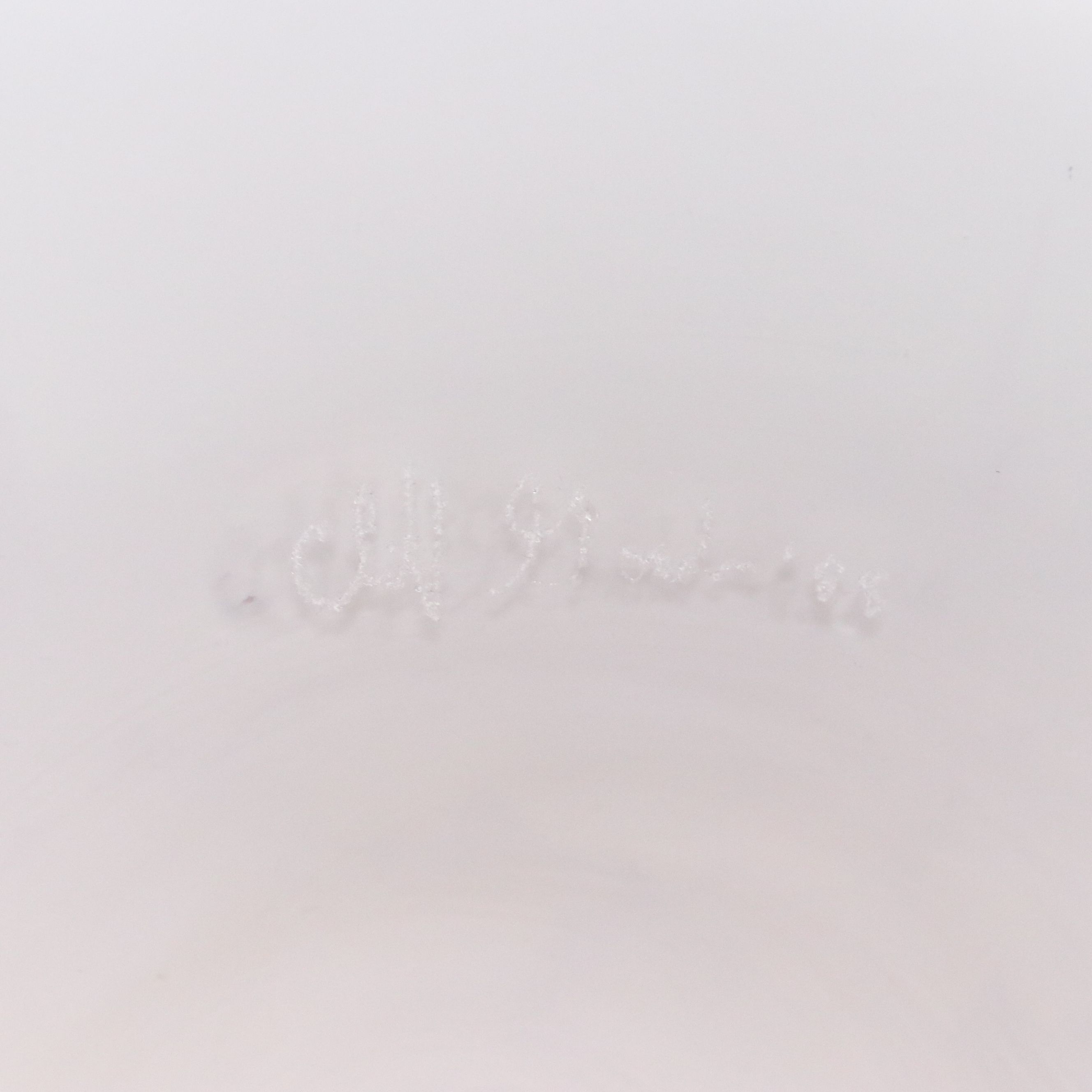 Signed Art Glass Bowl