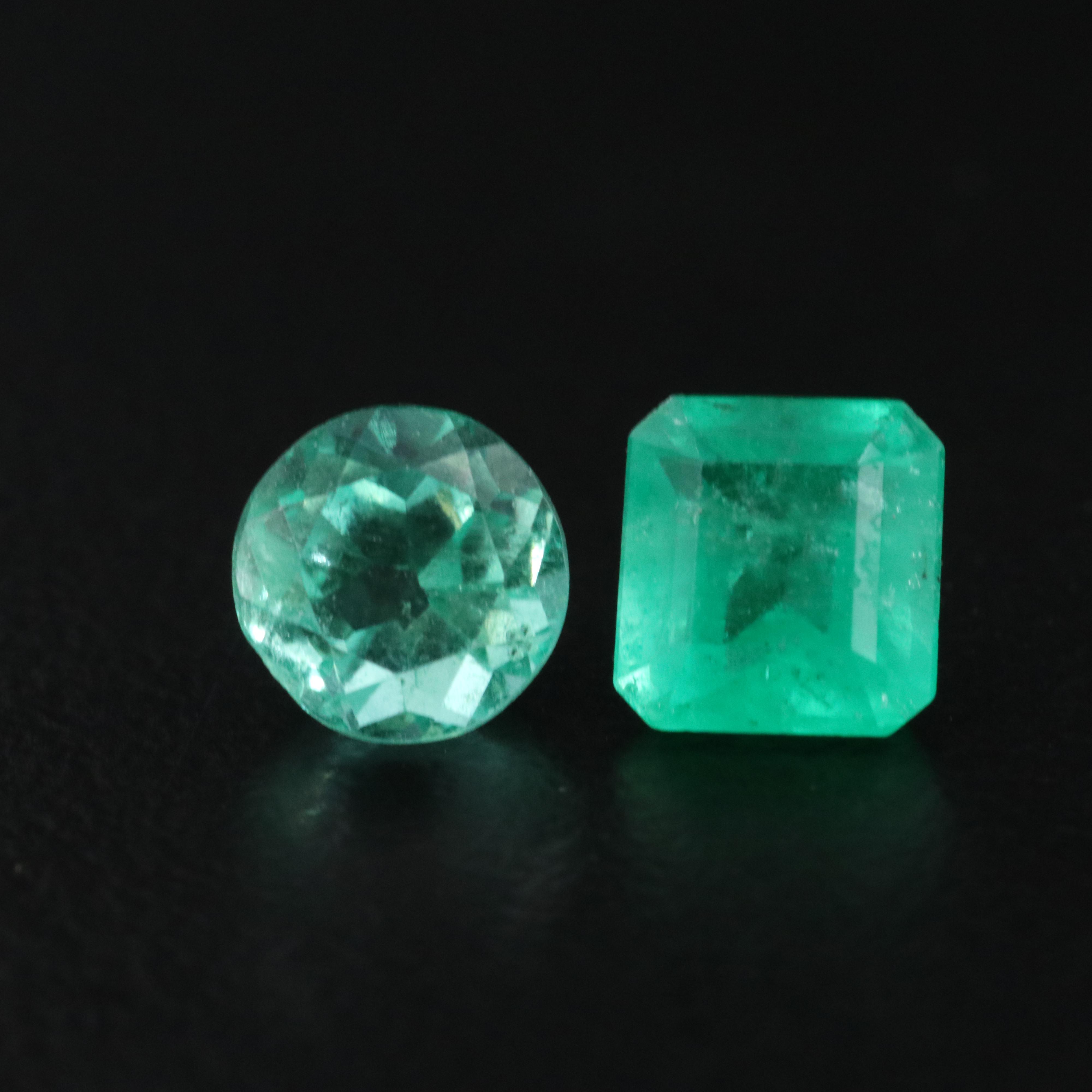 Loose 1.49 CTW Emeralds
