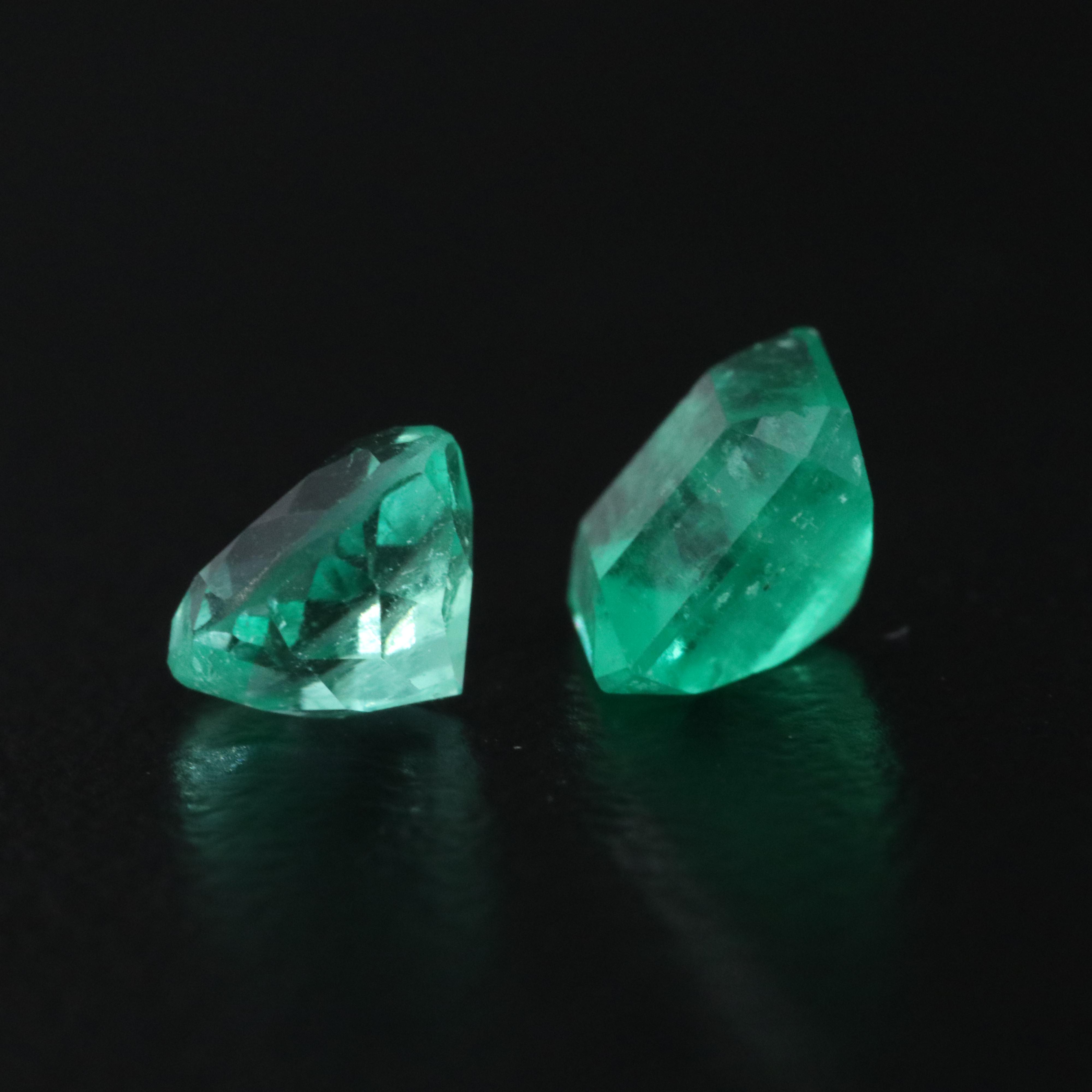 Loose 1.49 CTW Emeralds