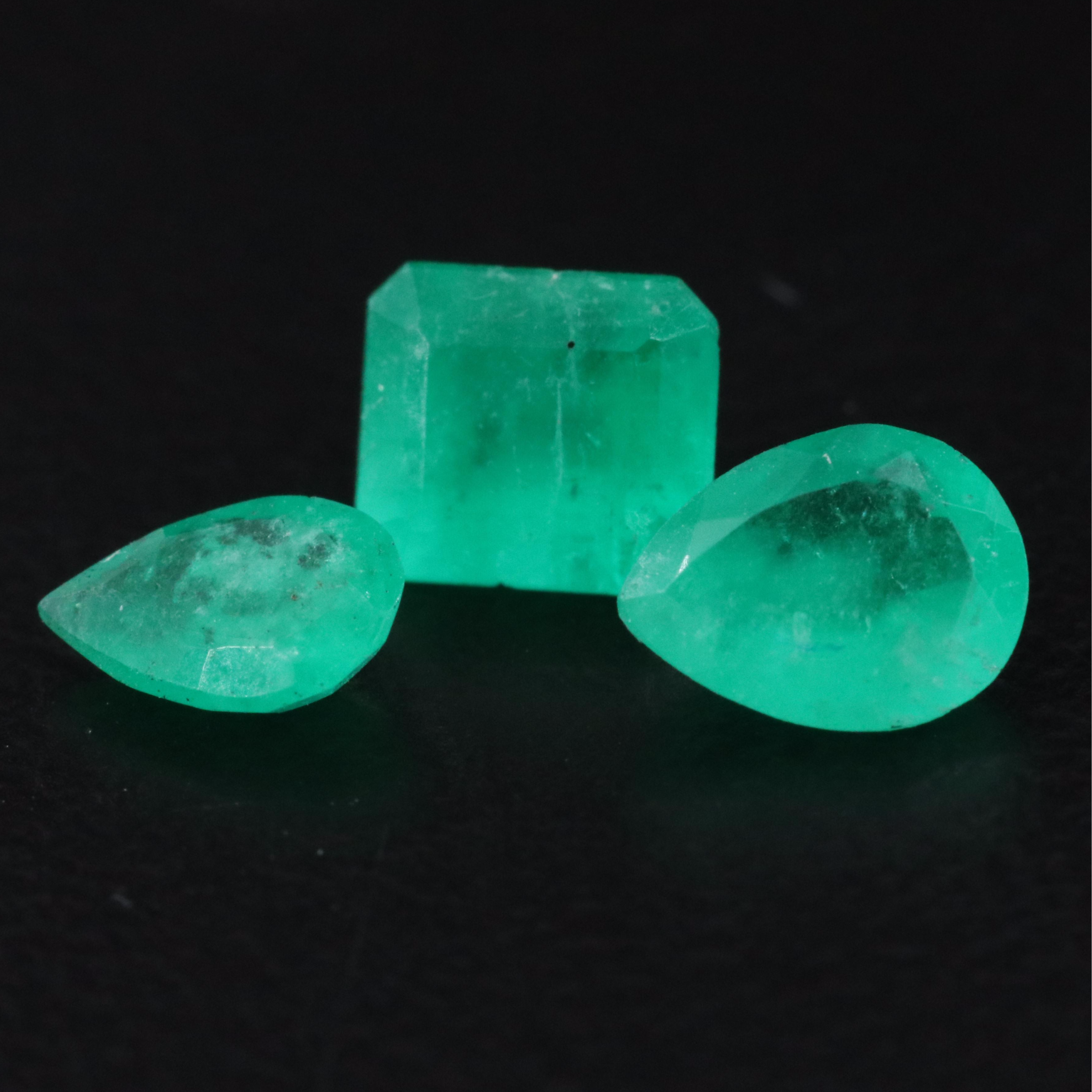 Loose 1.43 CTW Emeralds