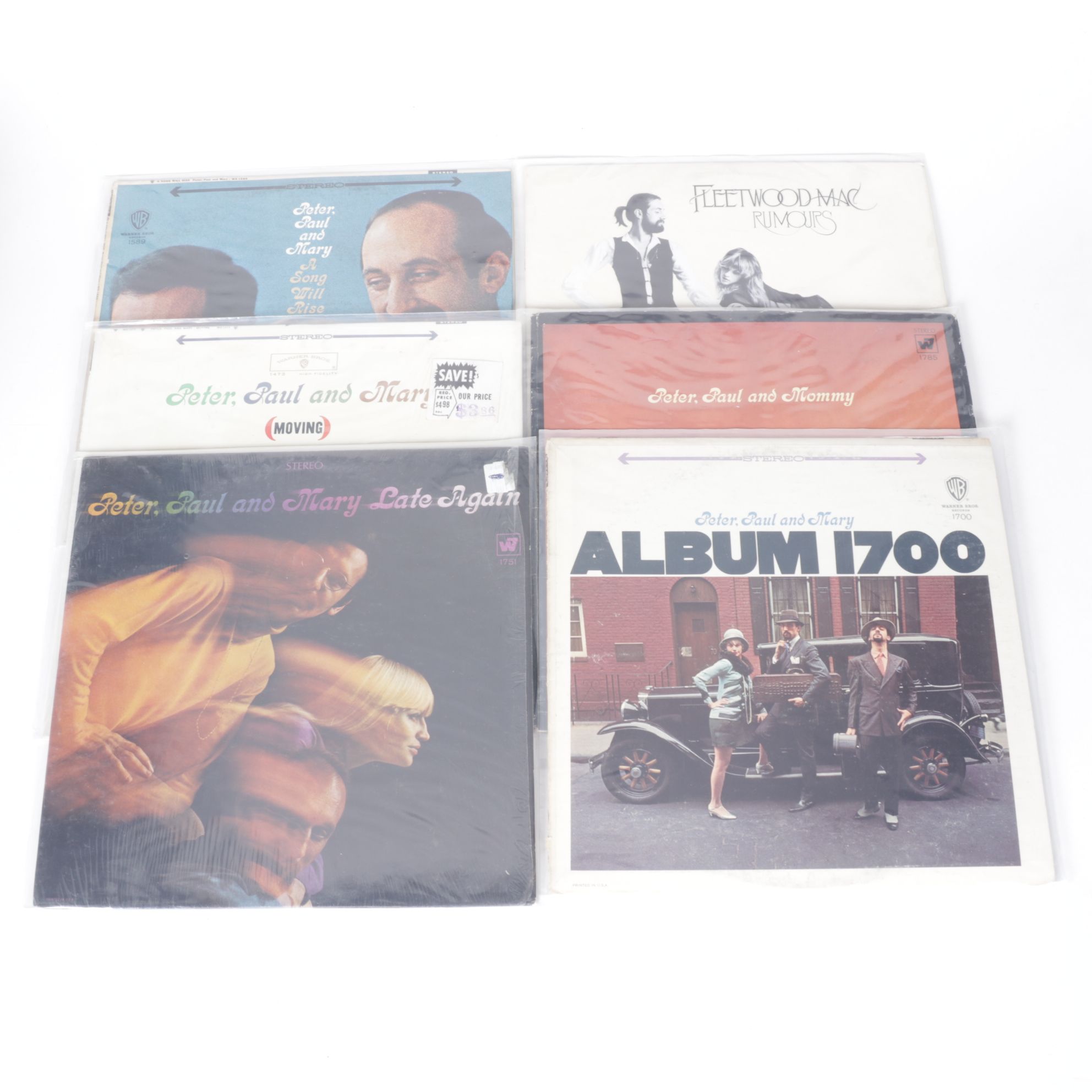 Peter, Paul & Mary, Fleetwood Mac, The Mamas & The Papas and More Vinyl Records