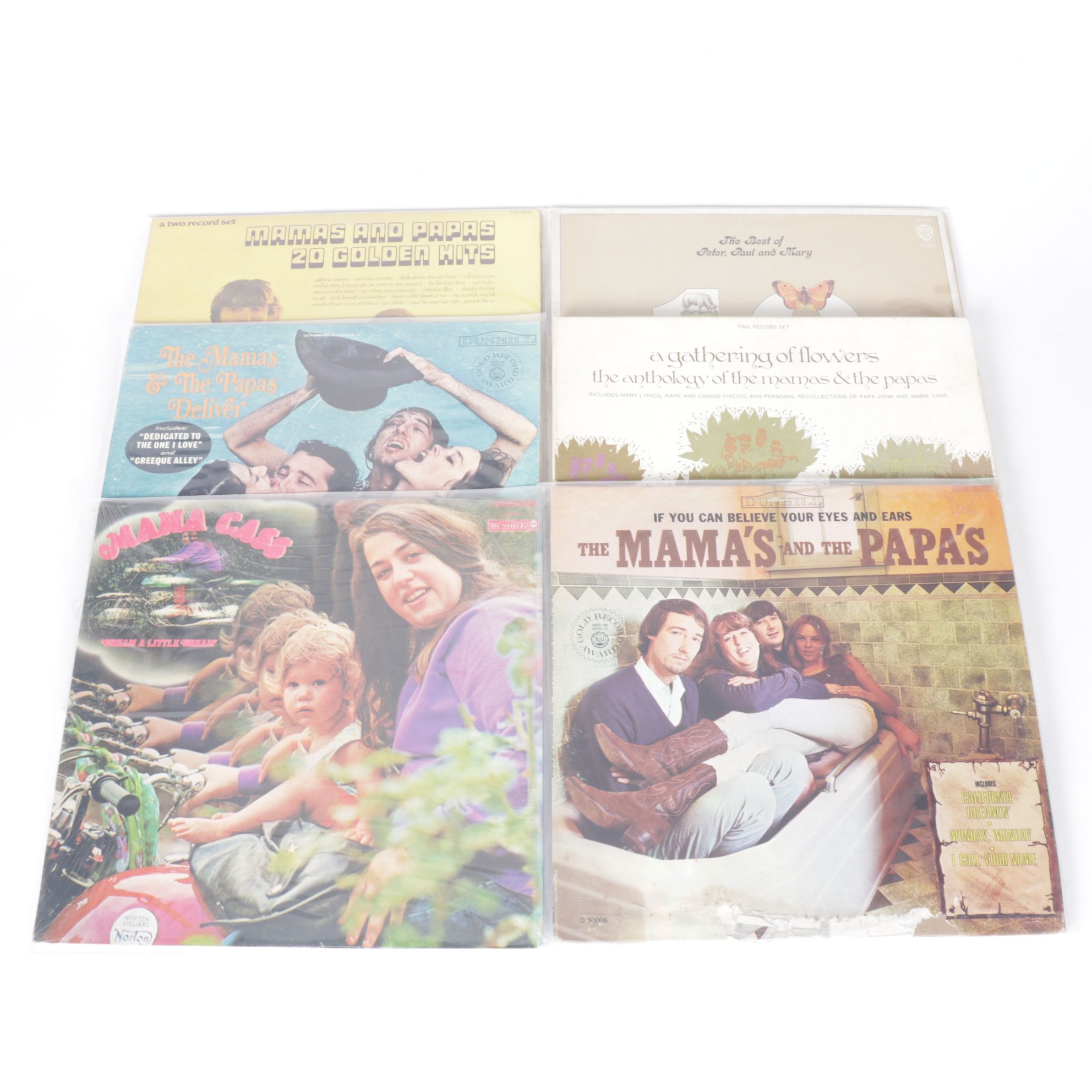 Peter, Paul & Mary, Fleetwood Mac, The Mamas & The Papas and More Vinyl Records