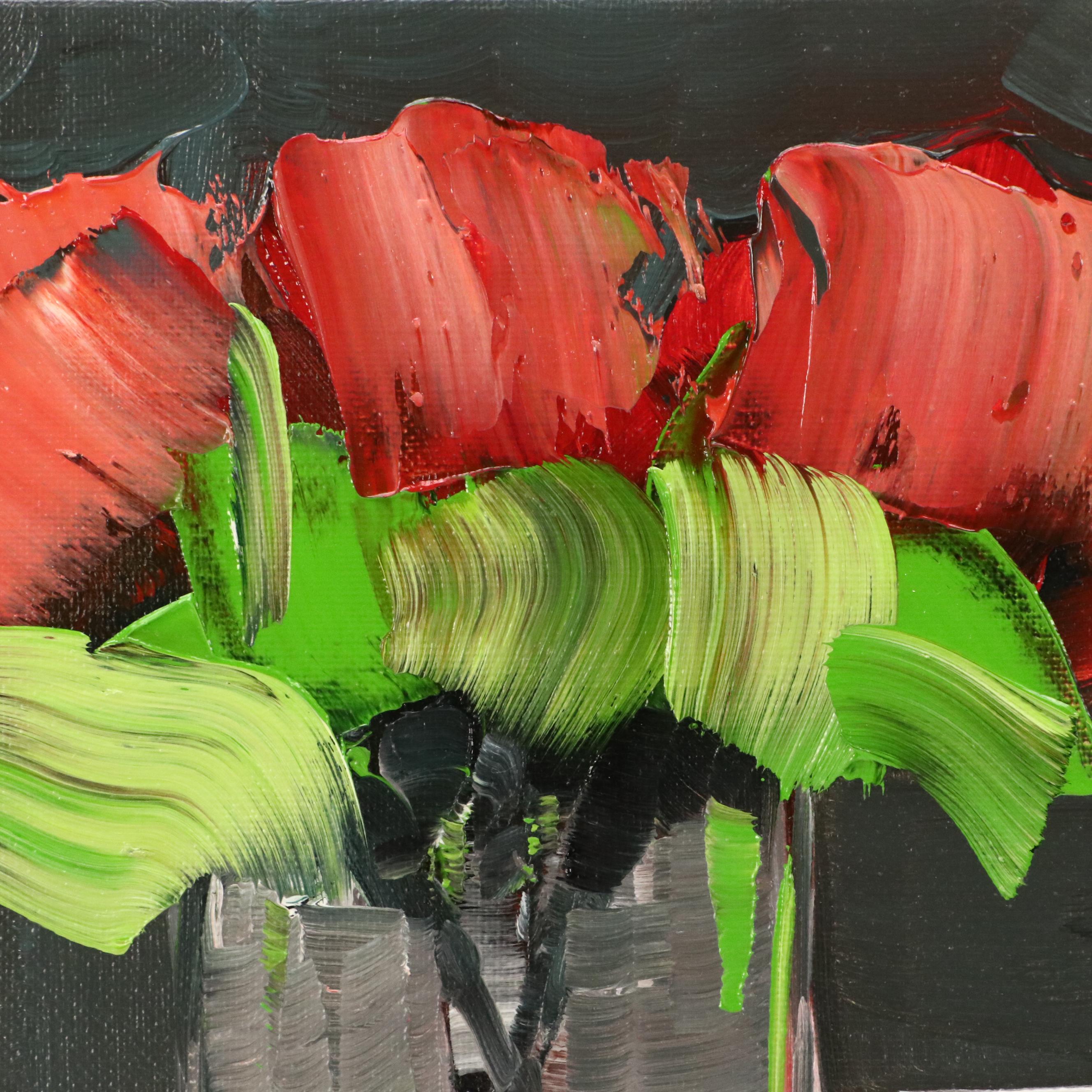 José M. Lima Floral Still Life Oil Painting, 2025