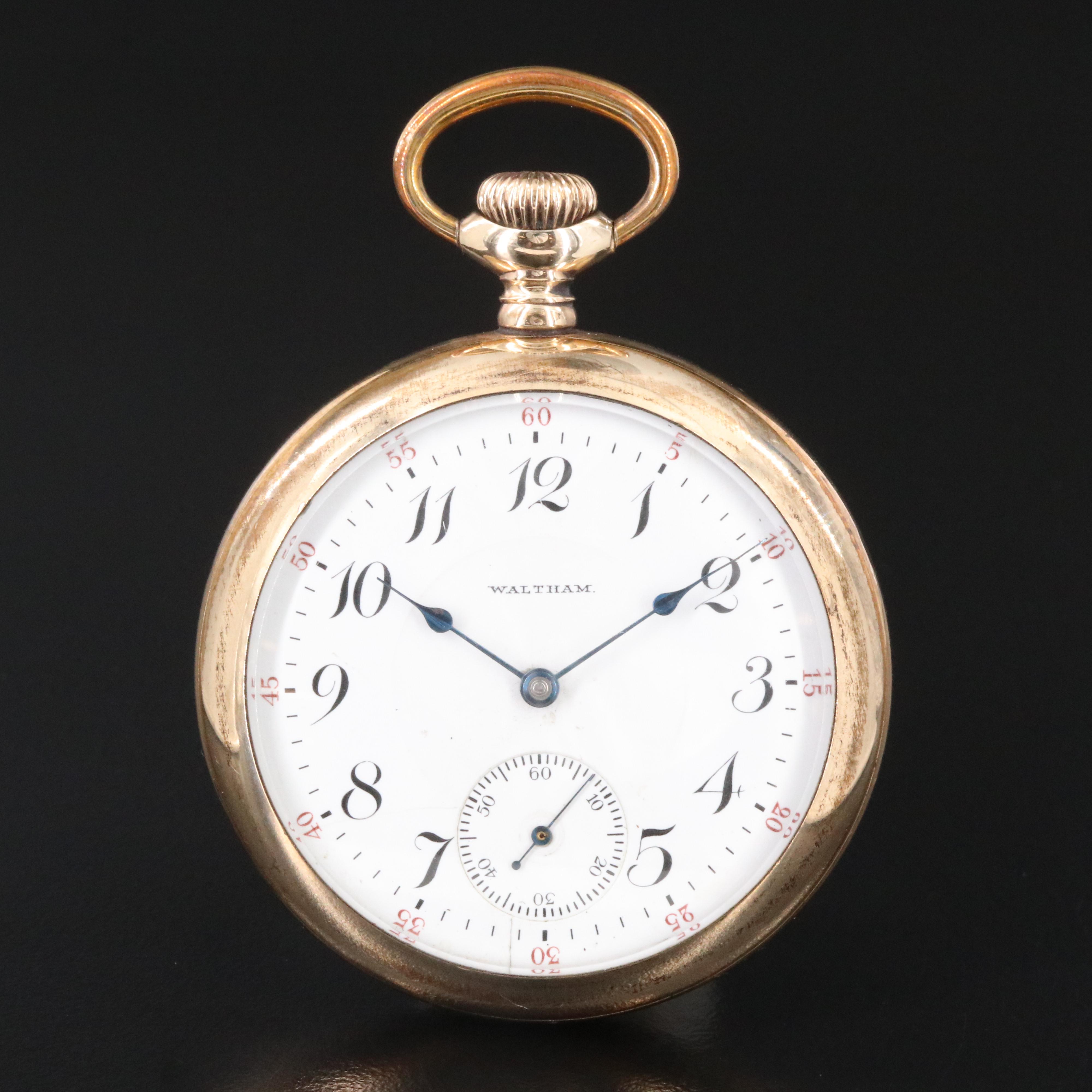 1906 Waltham Gold-Filled Pocket Watch