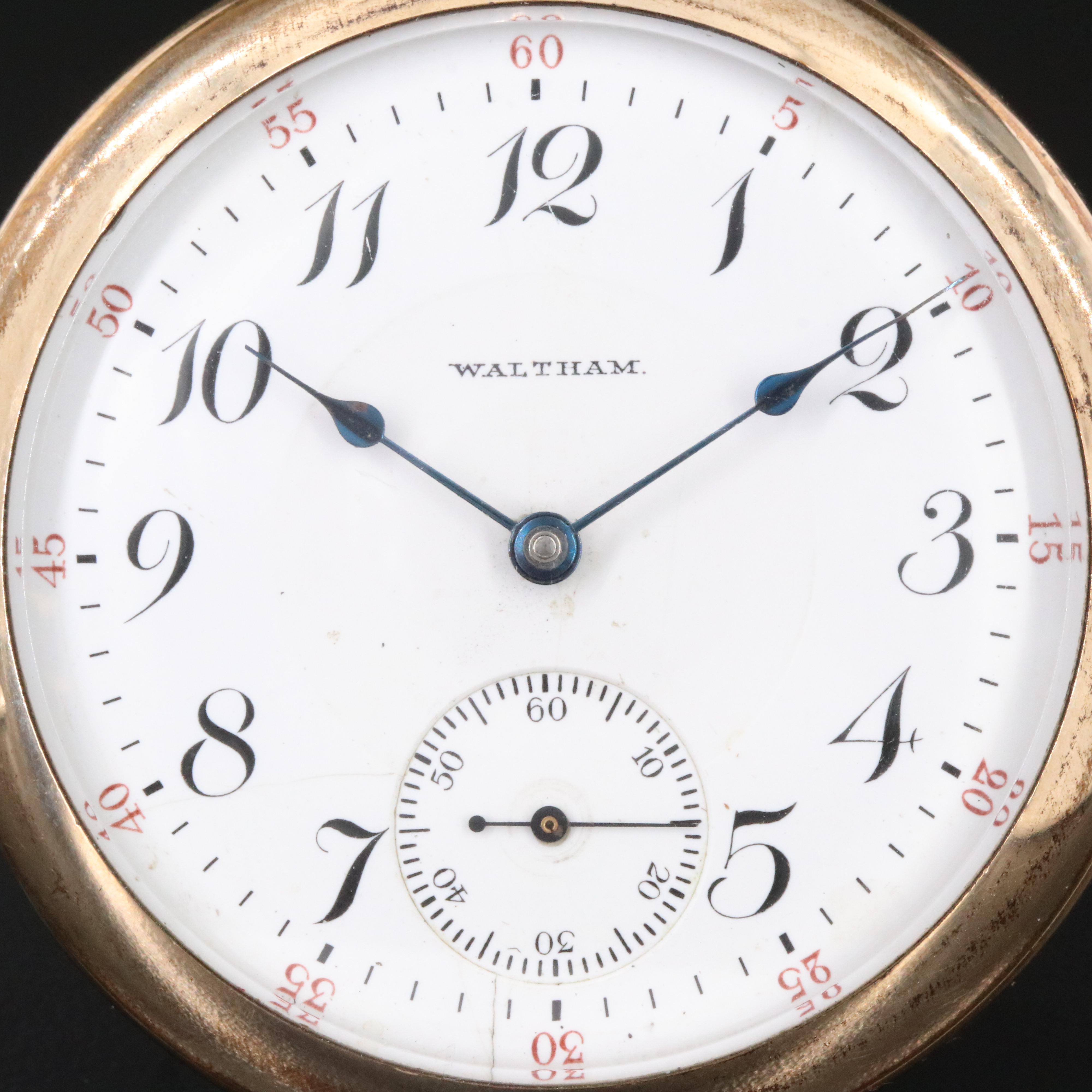 1906 Waltham Gold-Filled Pocket Watch