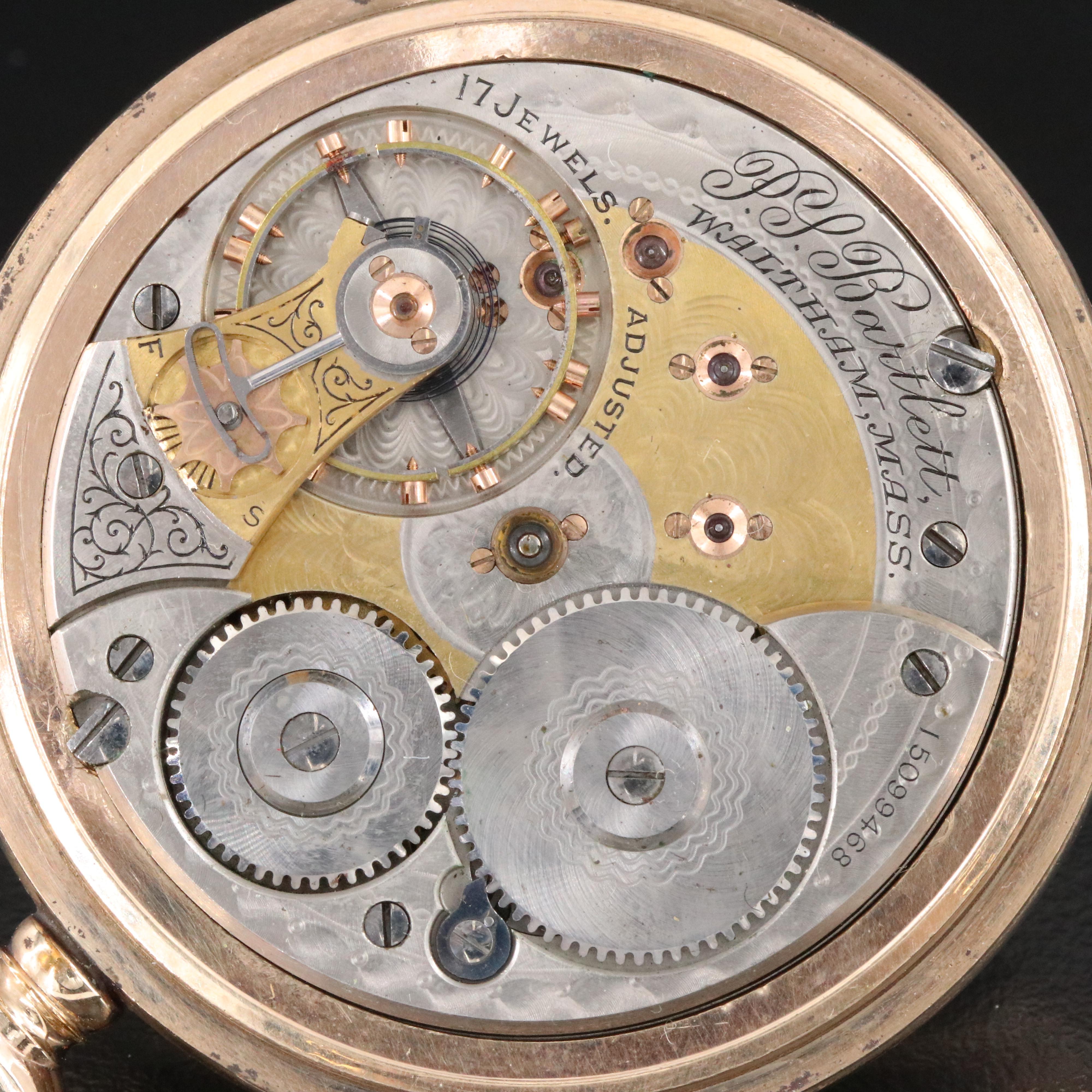 1906 Waltham Gold-Filled Pocket Watch