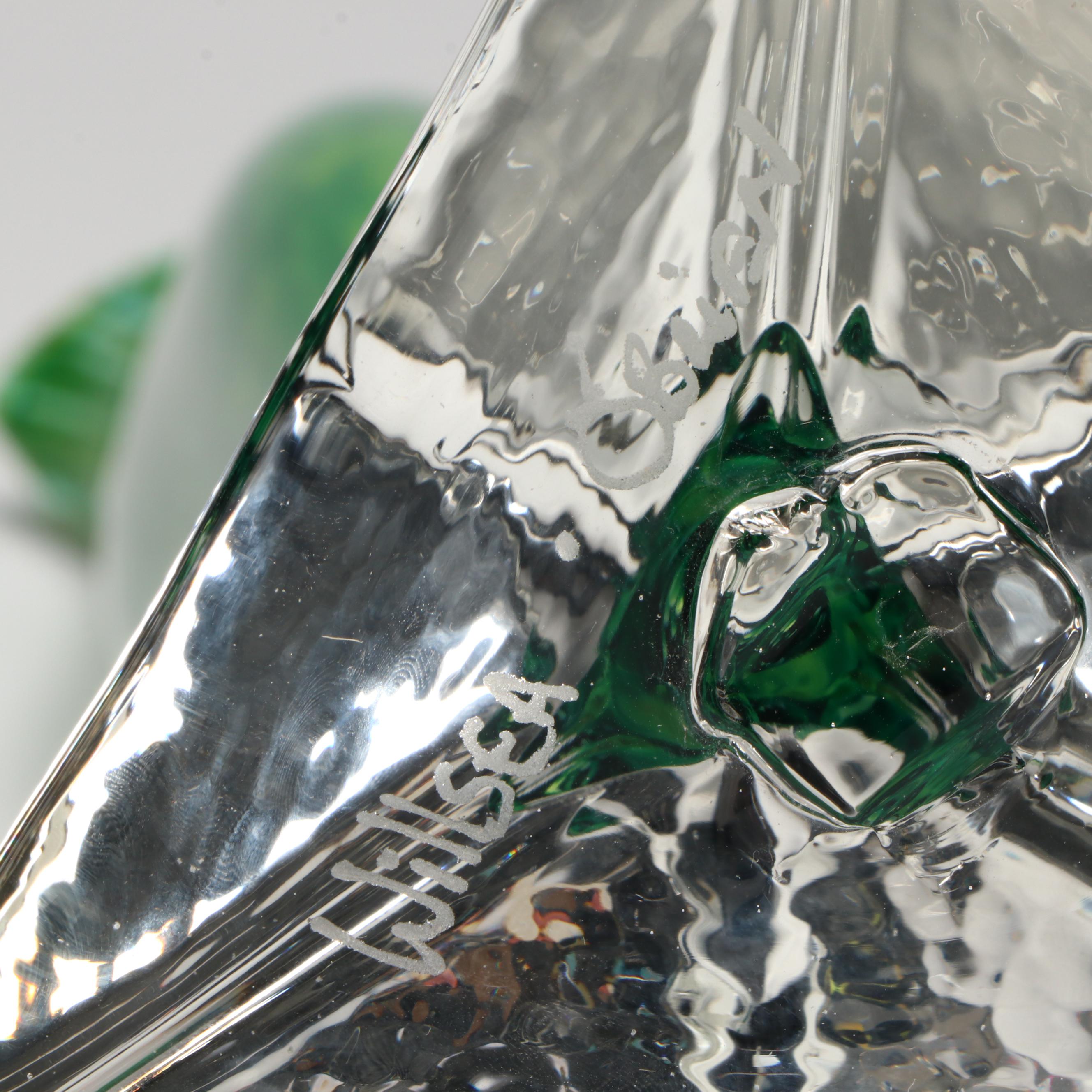 Willsea O'Brien Blown Glass Trumpet Vase