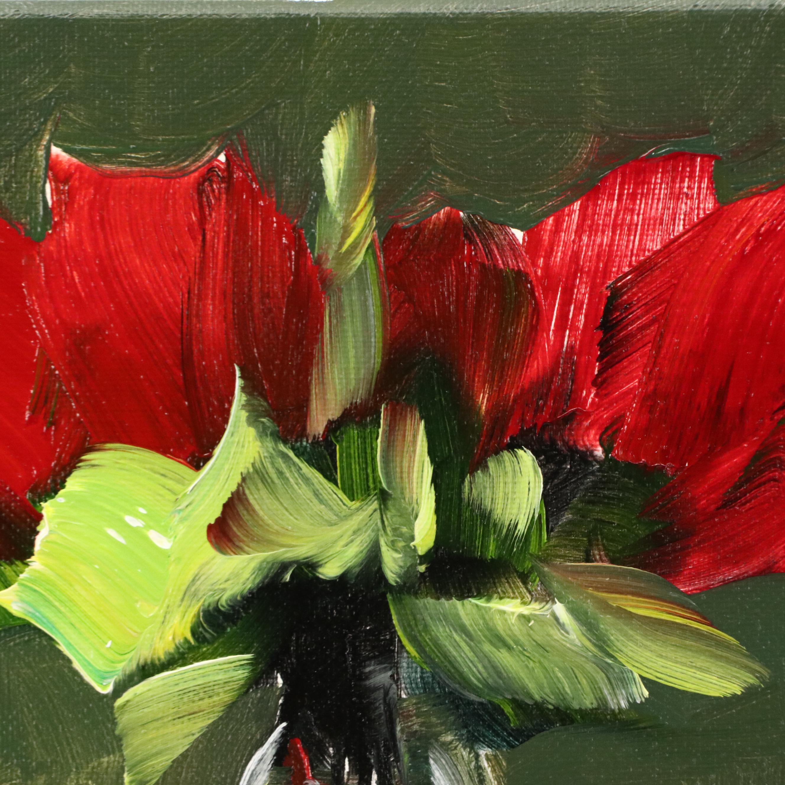 José M. Lima Floral Still Life Oil Painting, 2025