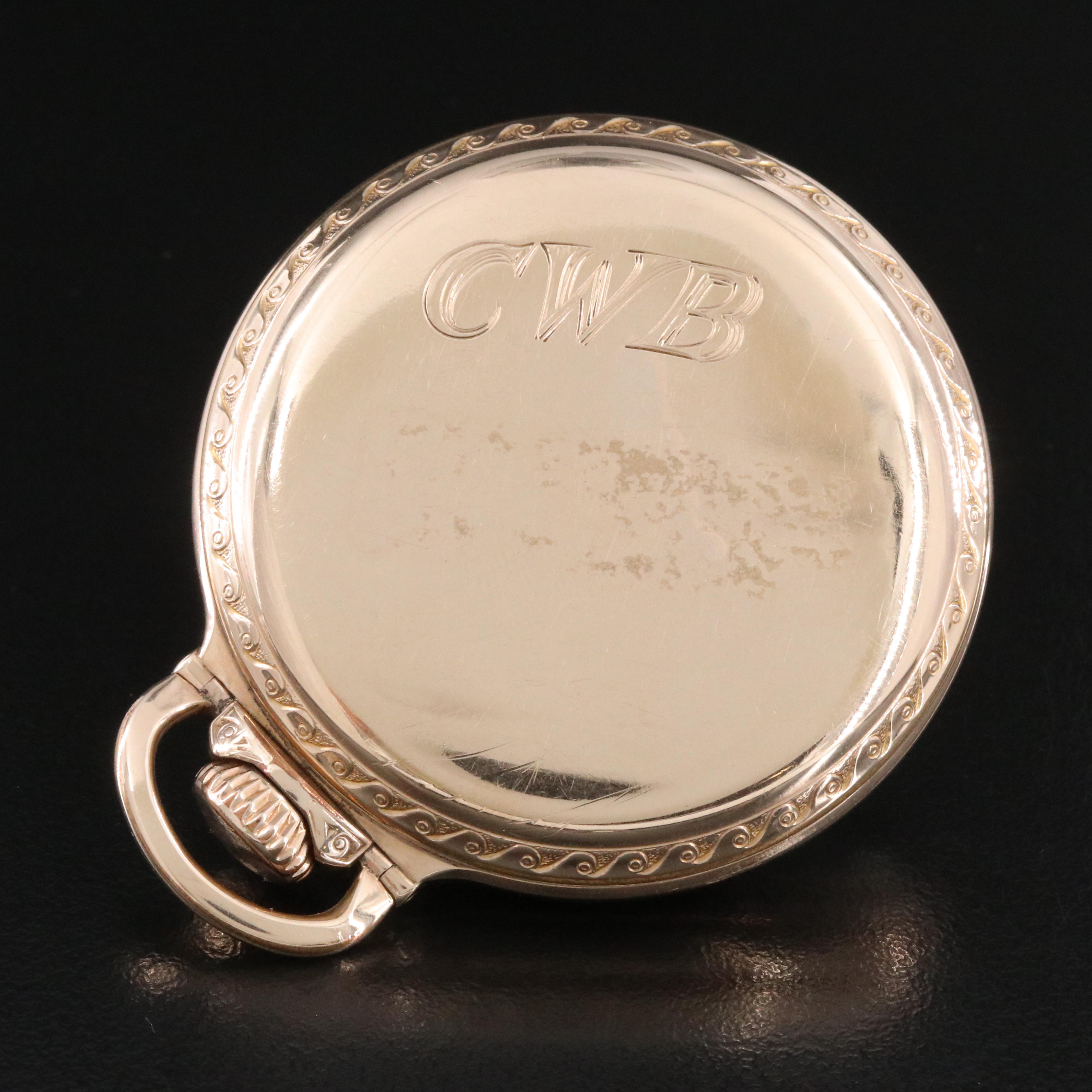 1929 Illinois Bunn Special Railroad Grade Gold Filled Pocket Watch