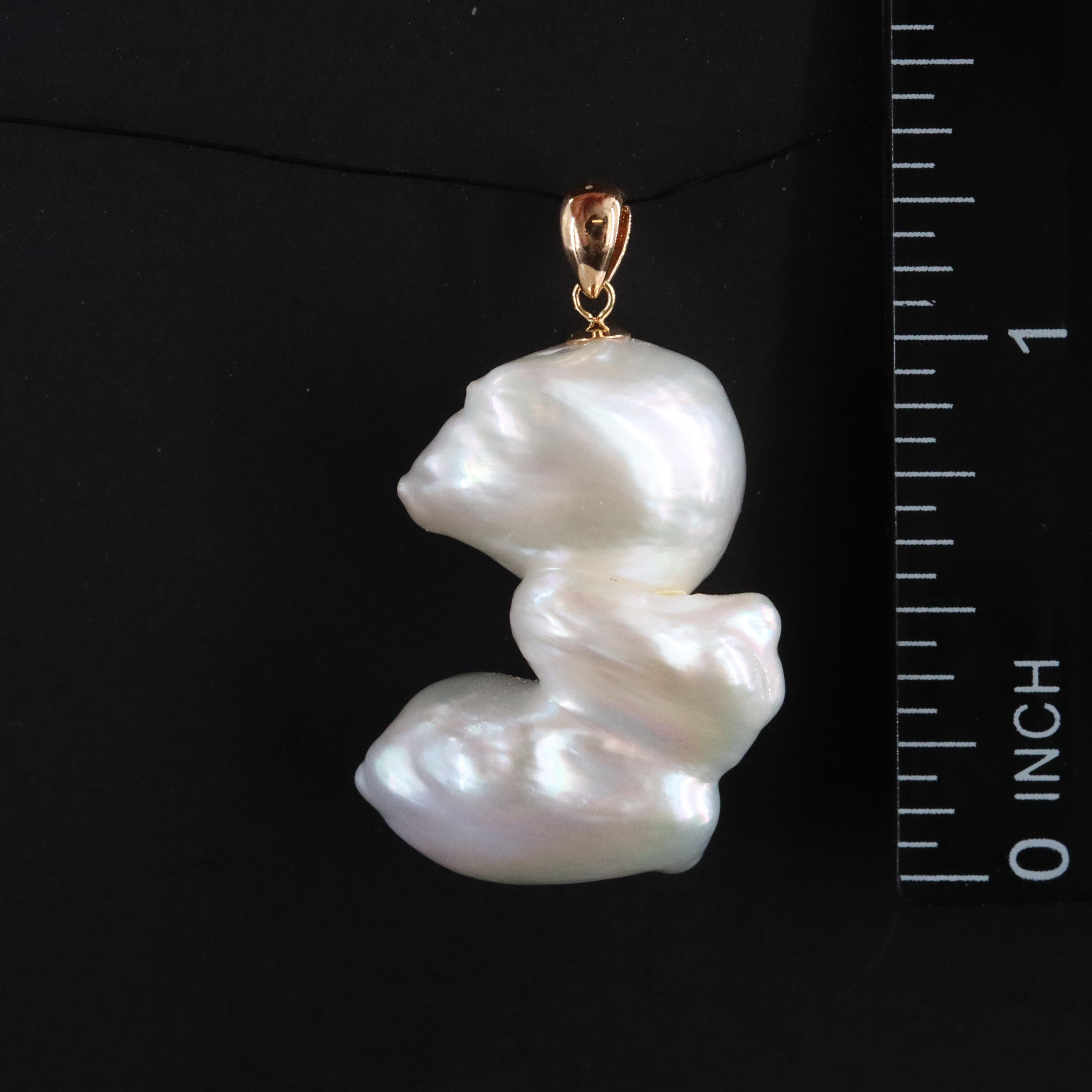 18K Pearl Pendant