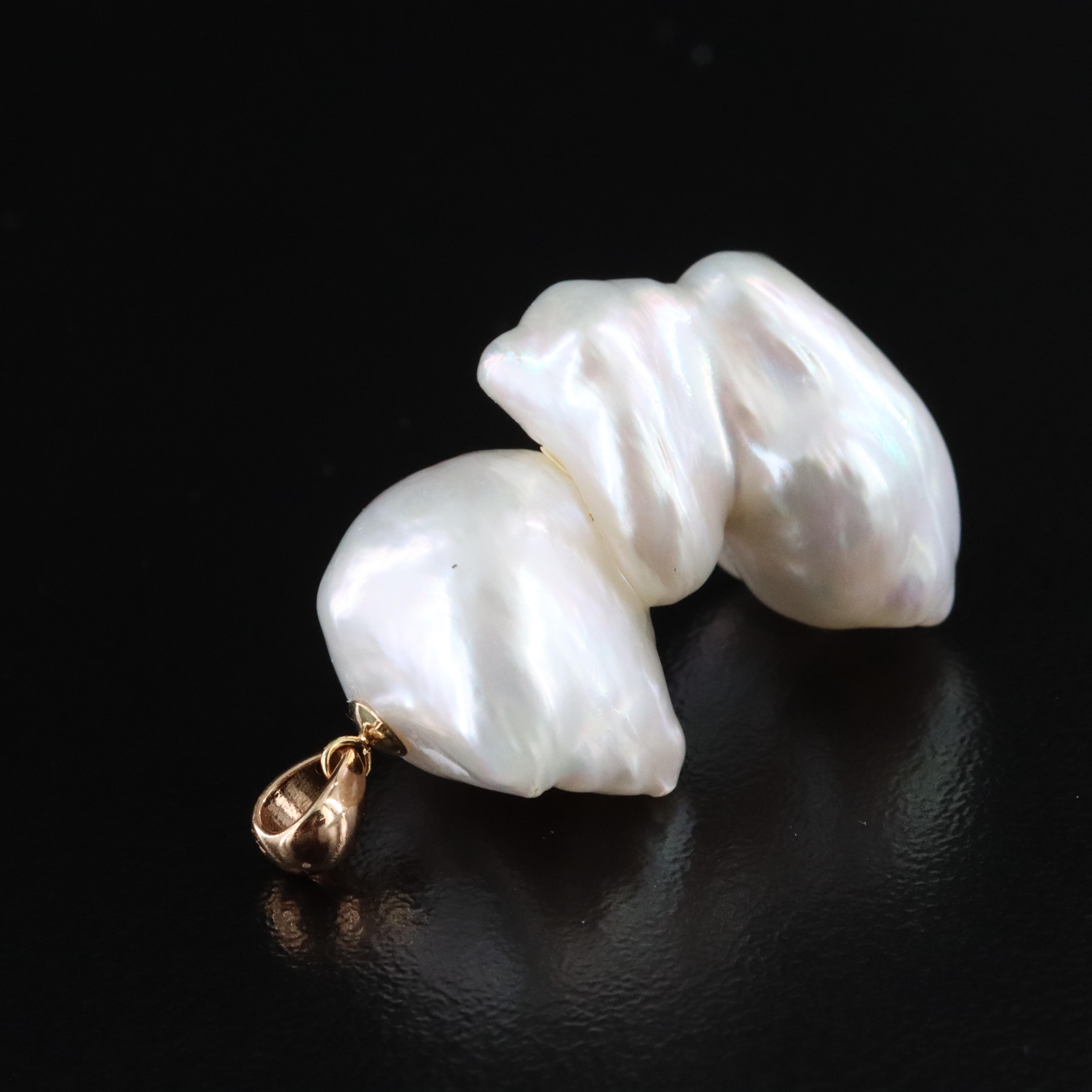 18K Pearl Pendant