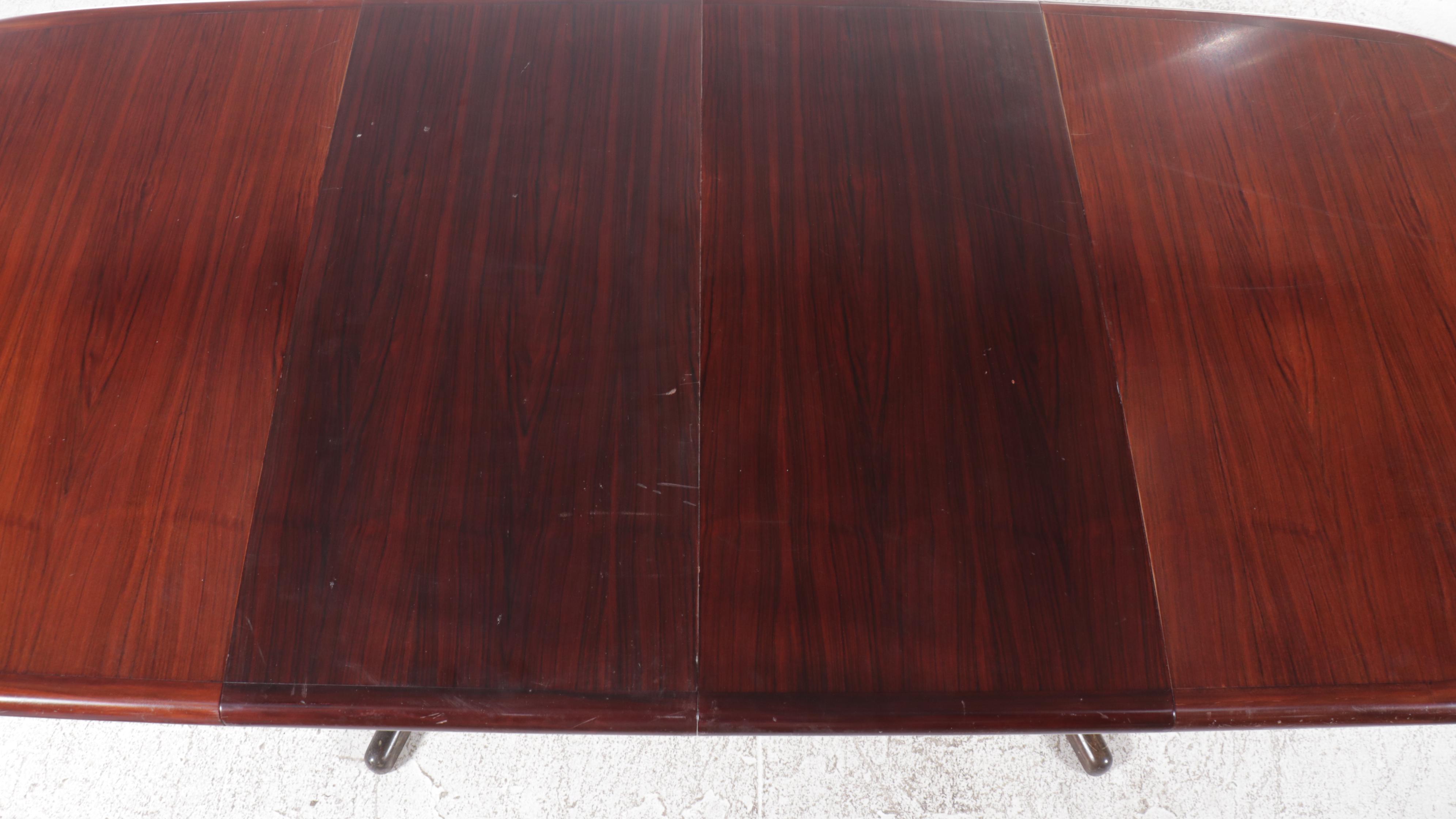 Boltinge Danish Modern Mahogany Seven Piece Dining Set