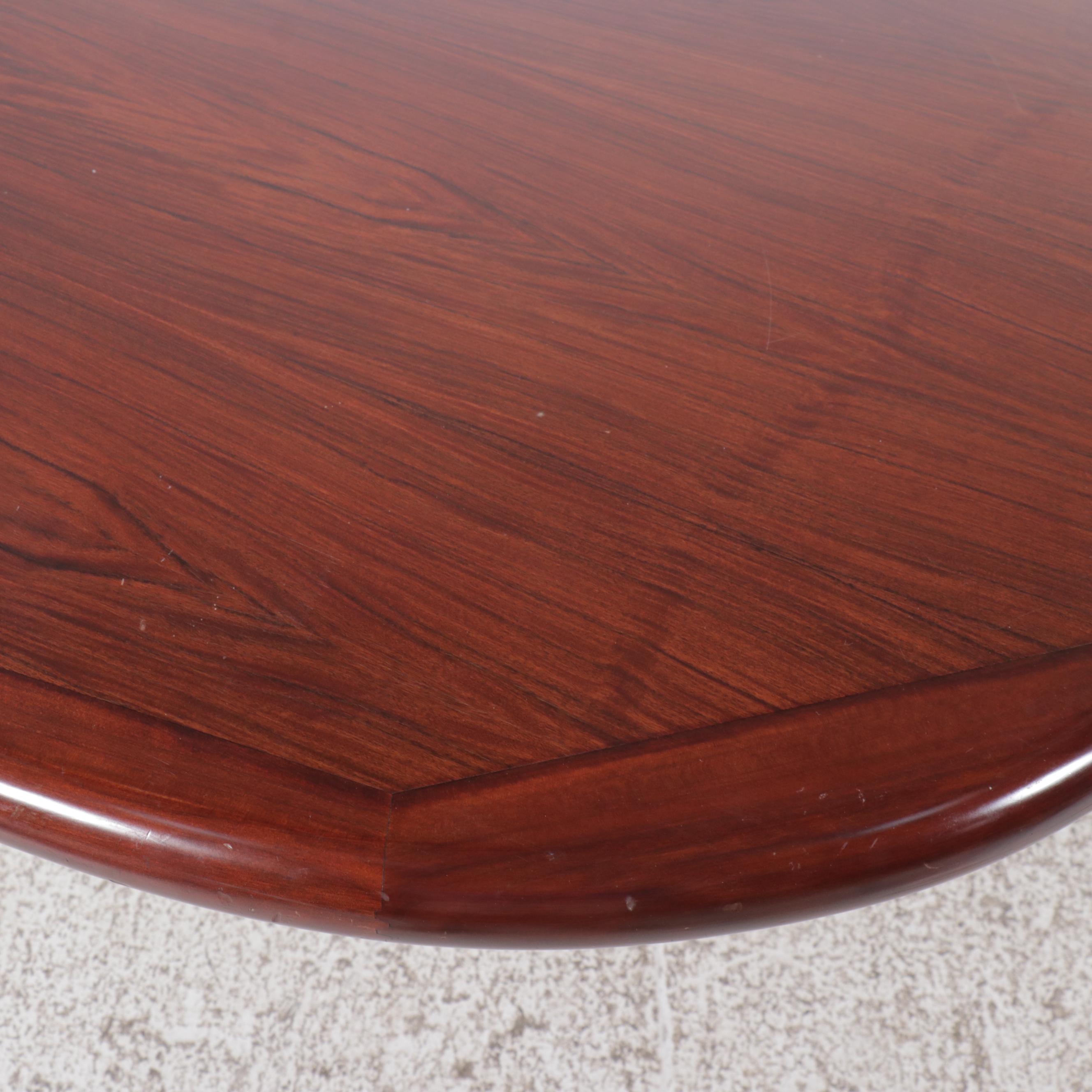 Boltinge Danish Modern Mahogany Seven Piece Dining Set