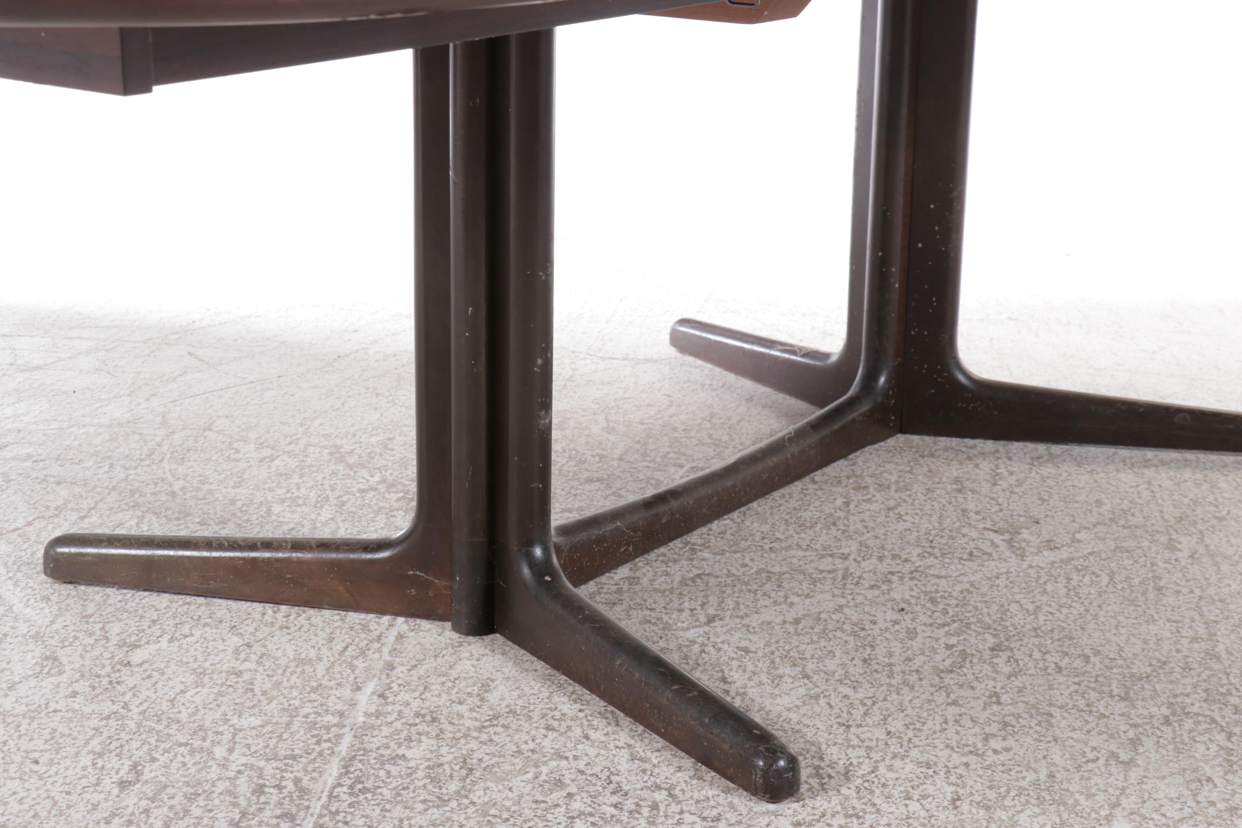 Boltinge Danish Modern Mahogany Seven Piece Dining Set