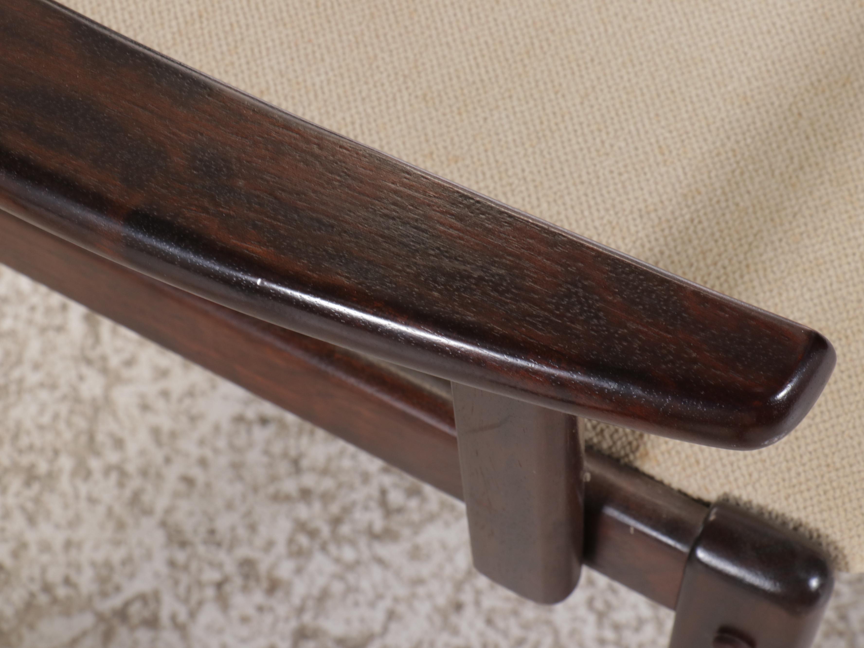 Boltinge Danish Modern Mahogany Seven Piece Dining Set