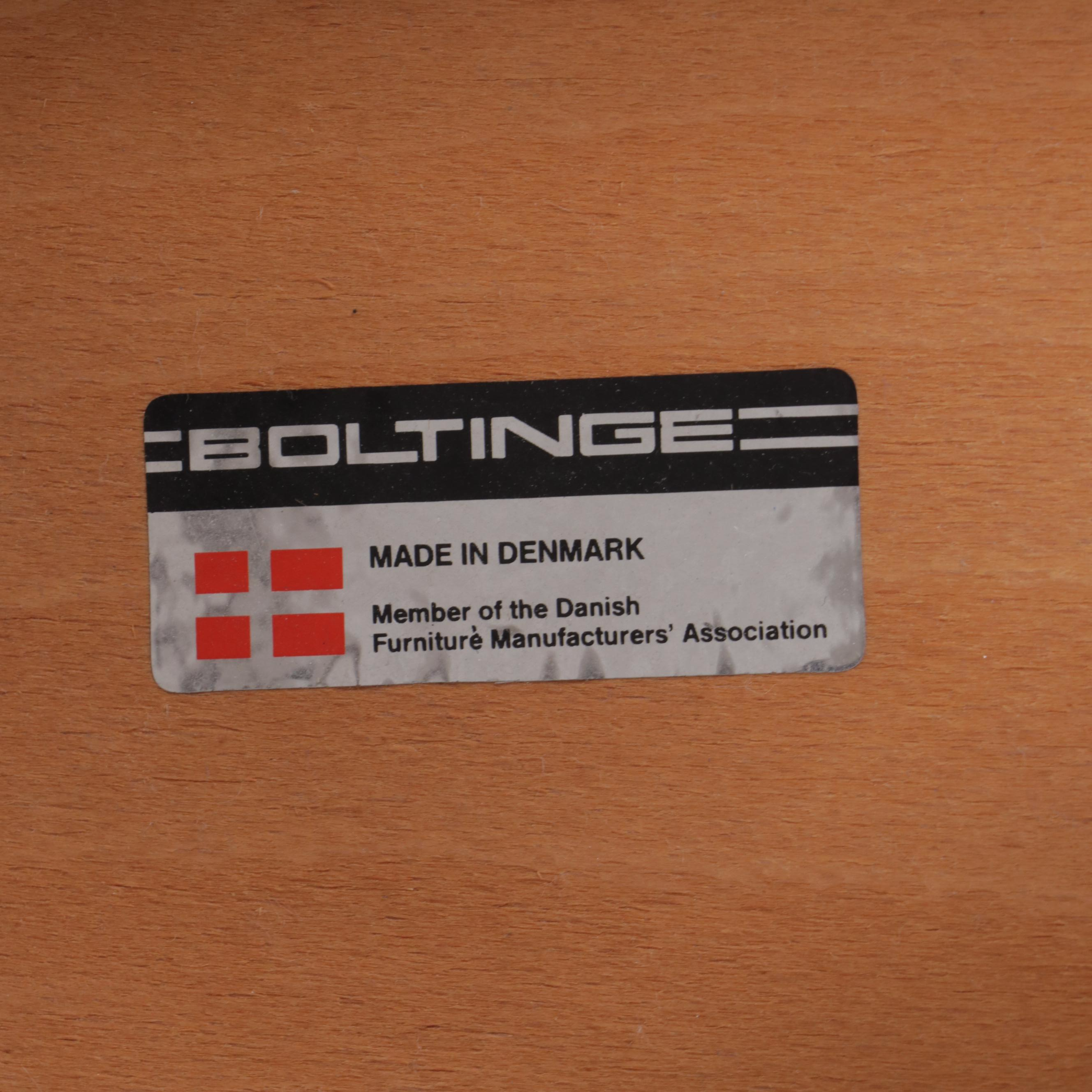 Boltinge Danish Modern Mahogany Seven Piece Dining Set