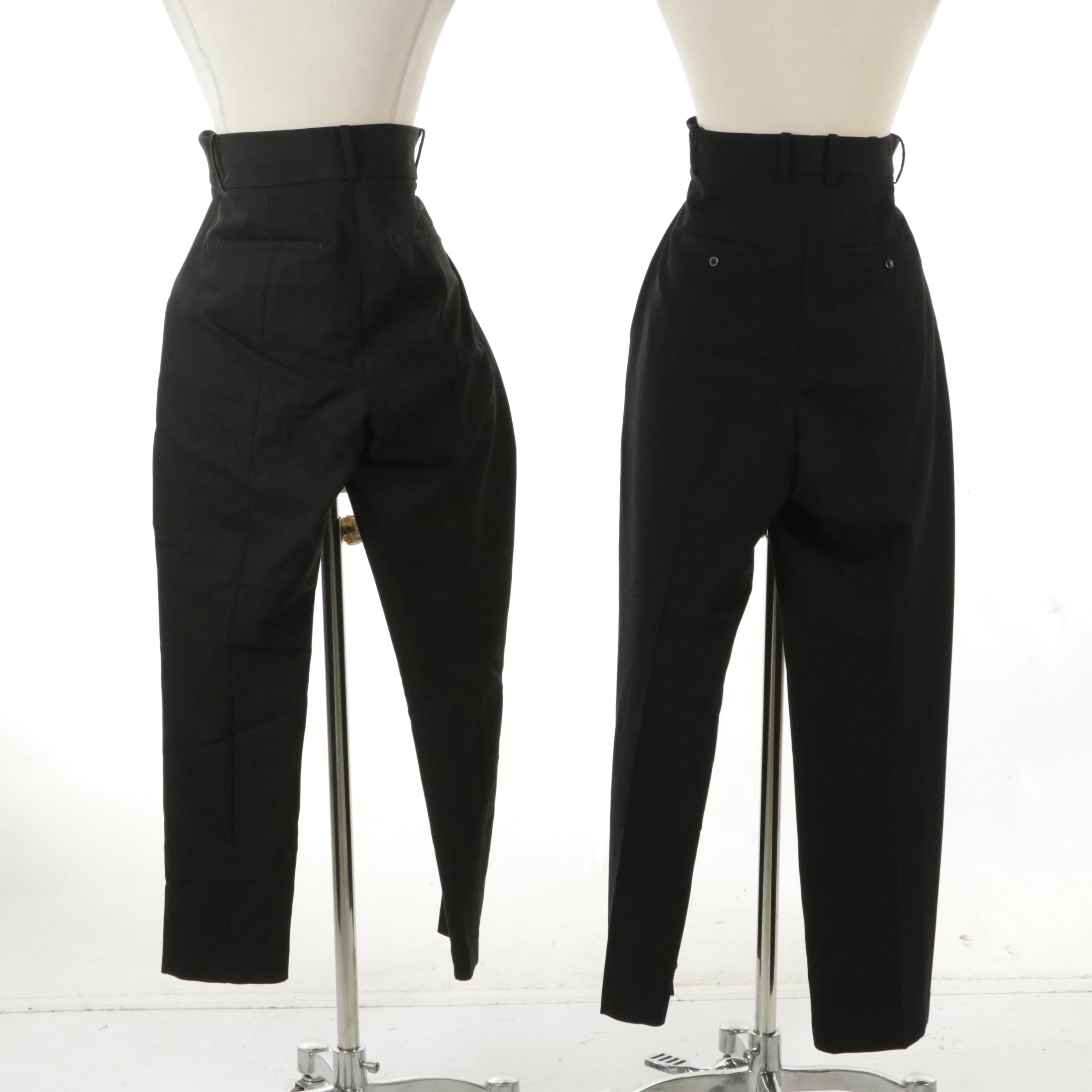 Ann Taylor Loft Marisa Skinny and Worthington Curvy Trousers