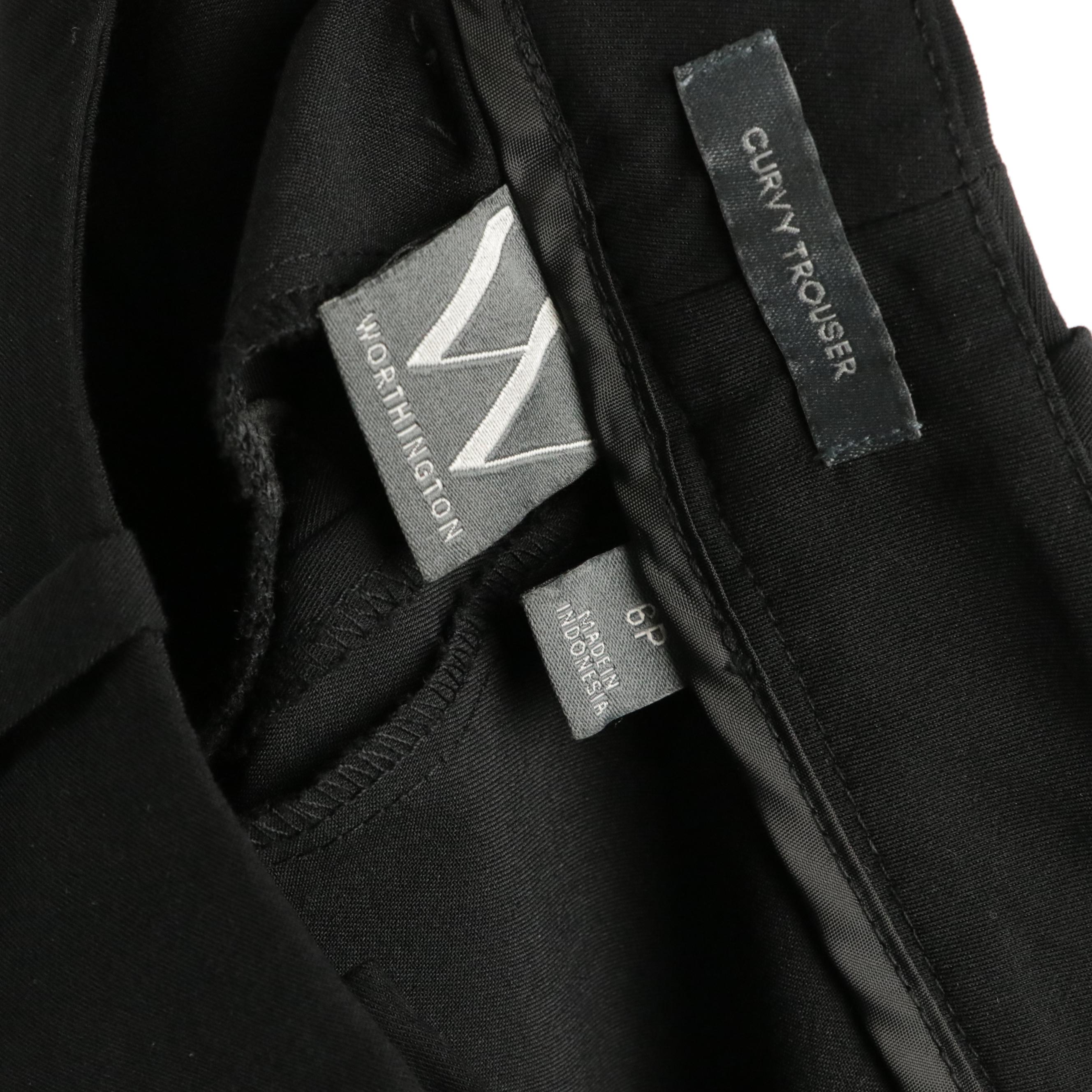 Ann Taylor Loft Marisa Skinny and Worthington Curvy Trousers