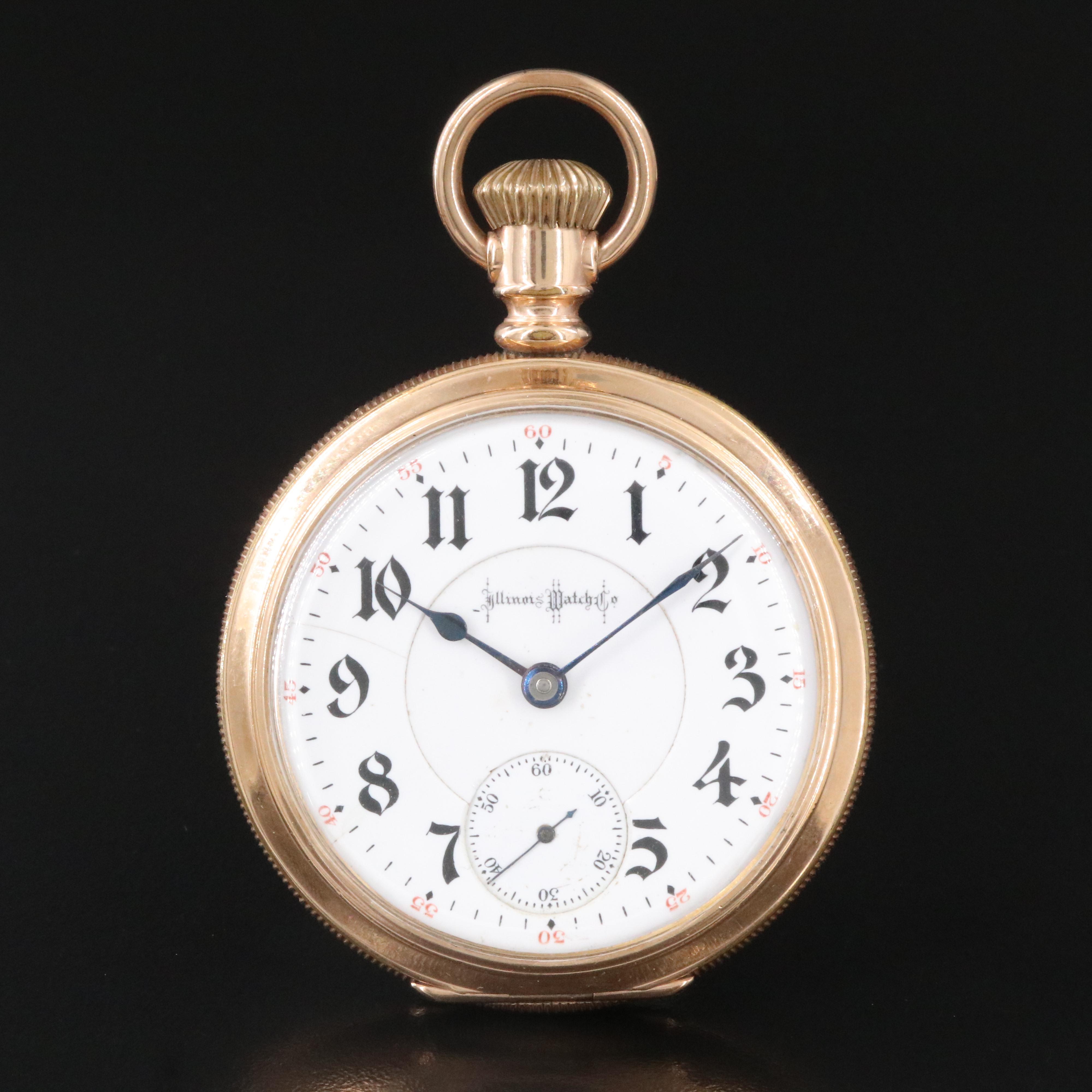 1903 Illinois Watch Co. Railroad Grade Gold-Filled Pocket Watch
