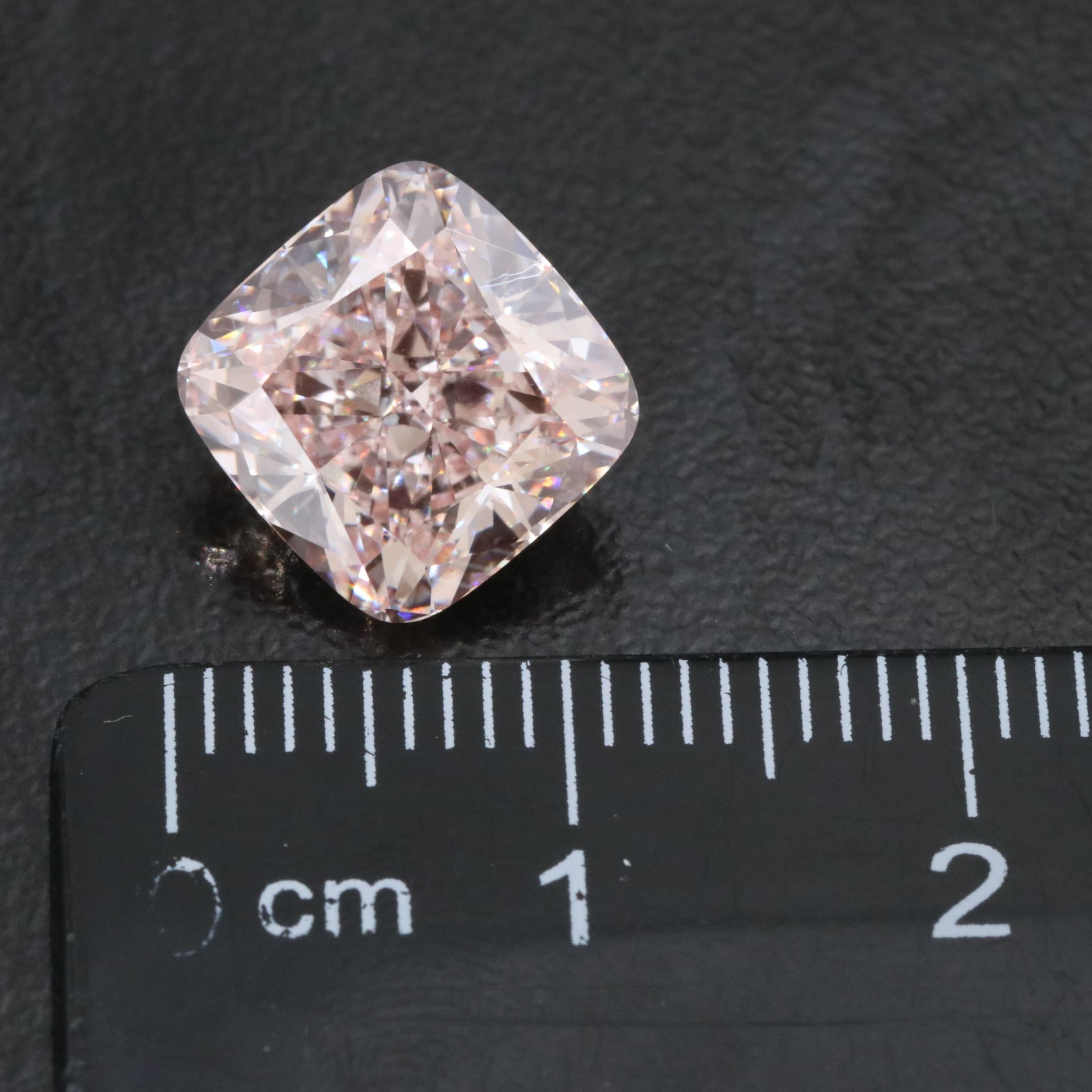 Loose 5.10 CT Fancy Pink Lab Grown Diamond