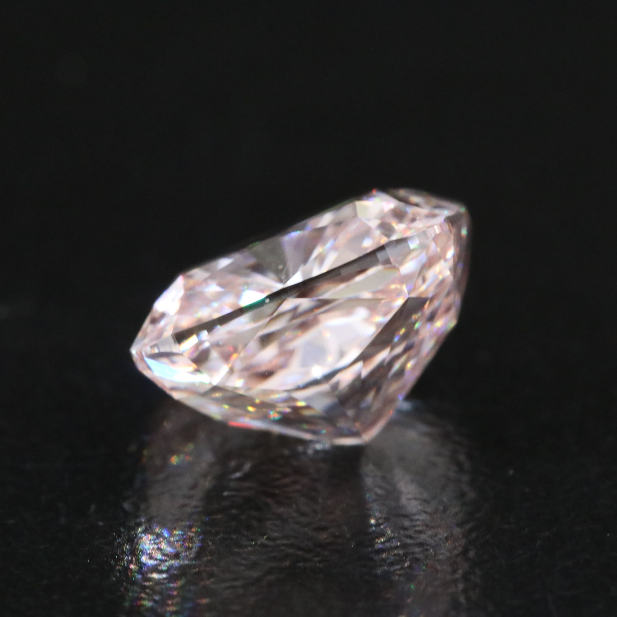 Loose 5.10 CT Fancy Pink Lab Grown Diamond