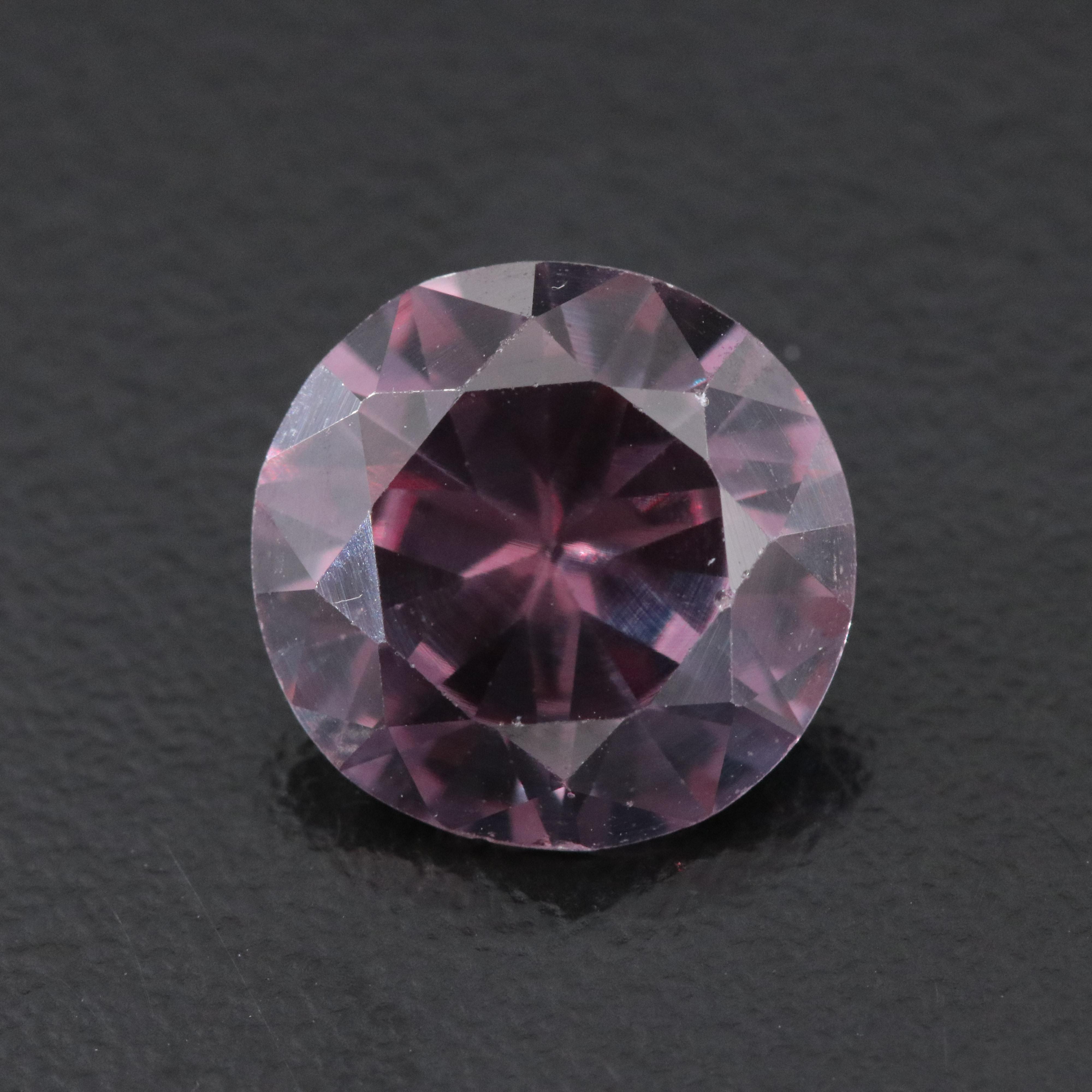 Loose 6.88 CT Lab Grown Color Change Sapphire