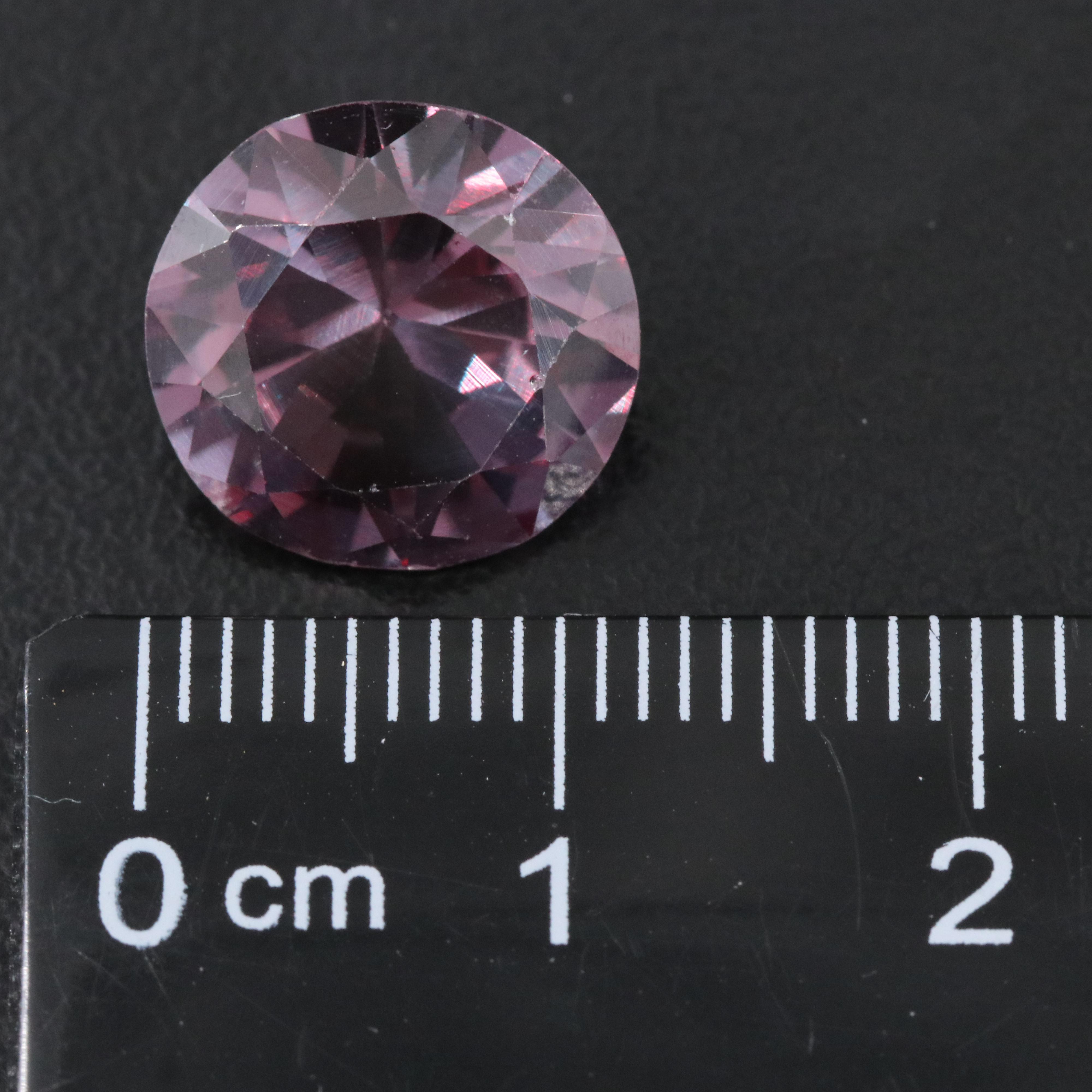 Loose 6.88 CT Lab Grown Color Change Sapphire