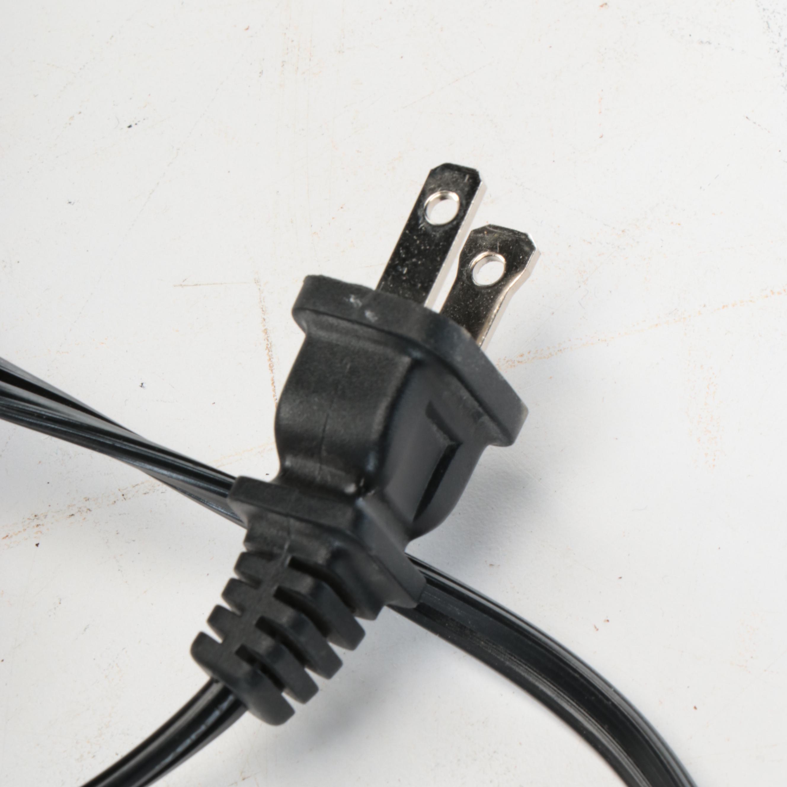 Gold Finish on Plaster Table Lamp with Distressed Black Shade