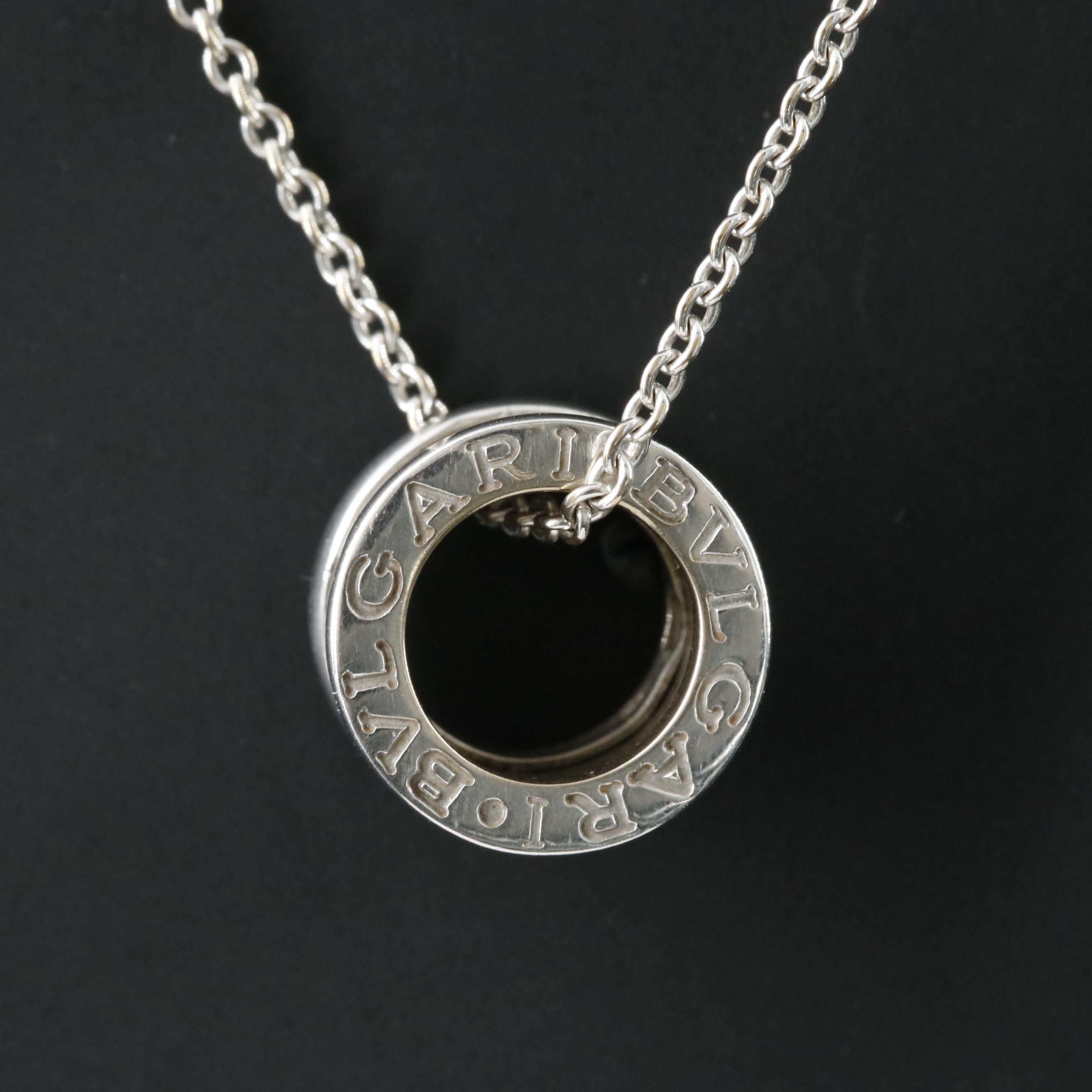 Bulgari BVLGARI 18K B.zero1 Pendant Necklace