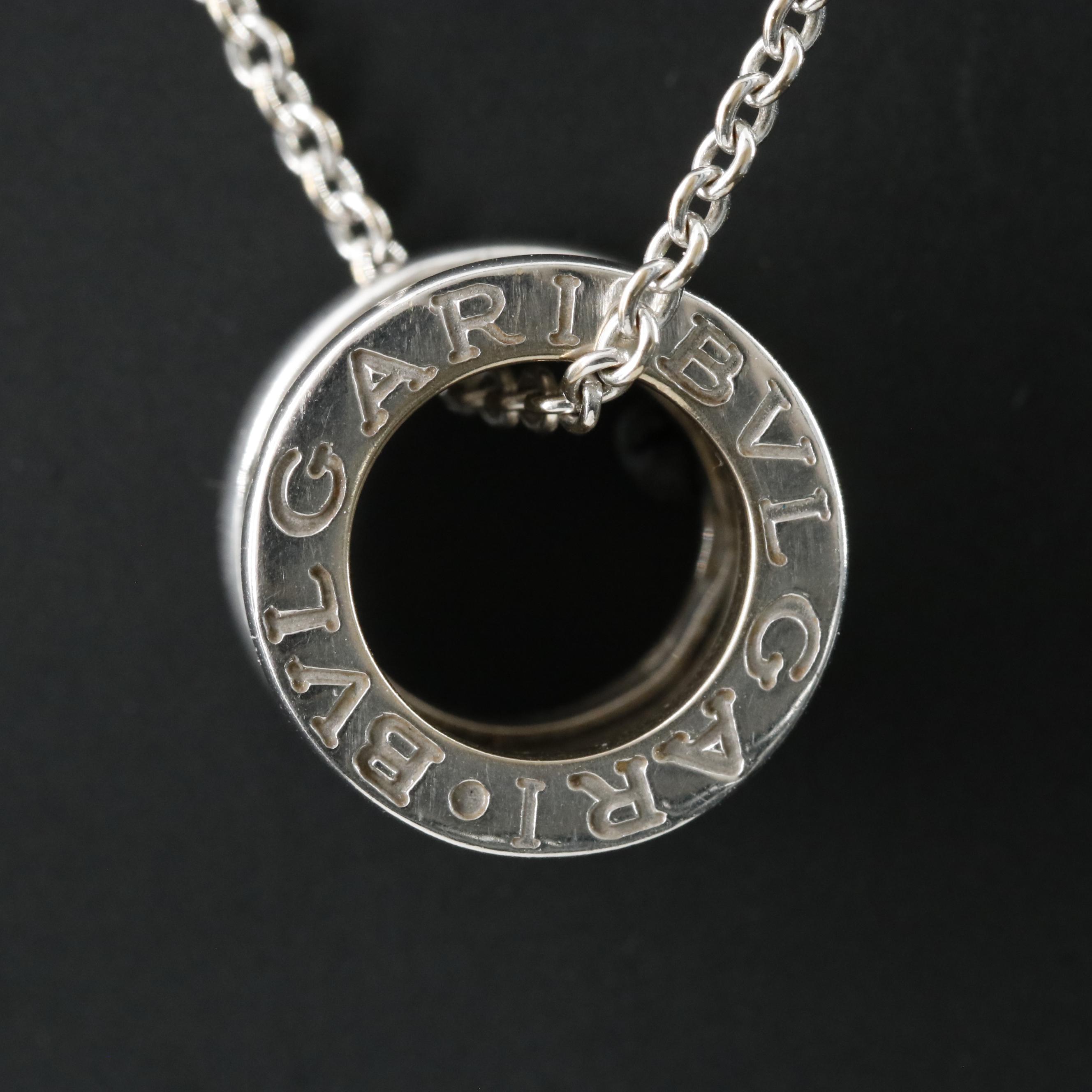 Bulgari BVLGARI 18K B.zero1 Pendant Necklace